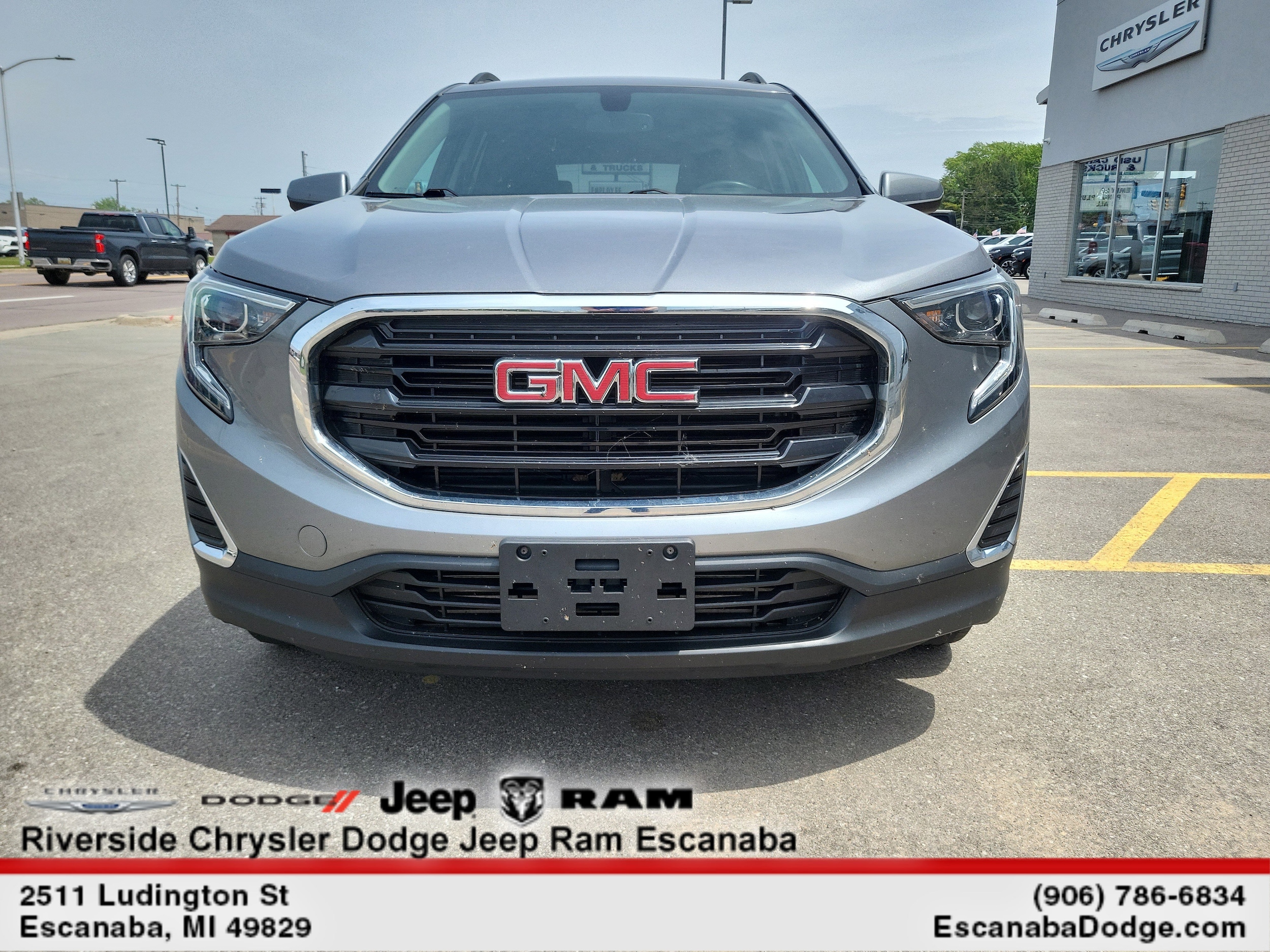 Certified 2018 GMC Terrain SLE with VIN 3GKALTEX3JL319405 for sale in Iron Mountain, MI