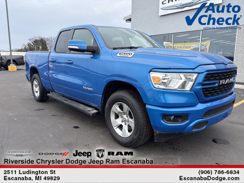 Certified 2022 Ram 1500 Big Horn/Lone Star Truck Quad Cab
