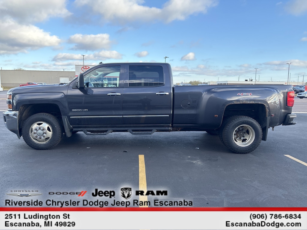 Used 2015 Chevrolet Silverado 3500HD LTZ Truck Crew Cab