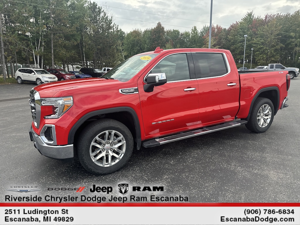 Used 2019 GMC Sierra 1500 SLT Truck Crew Cab