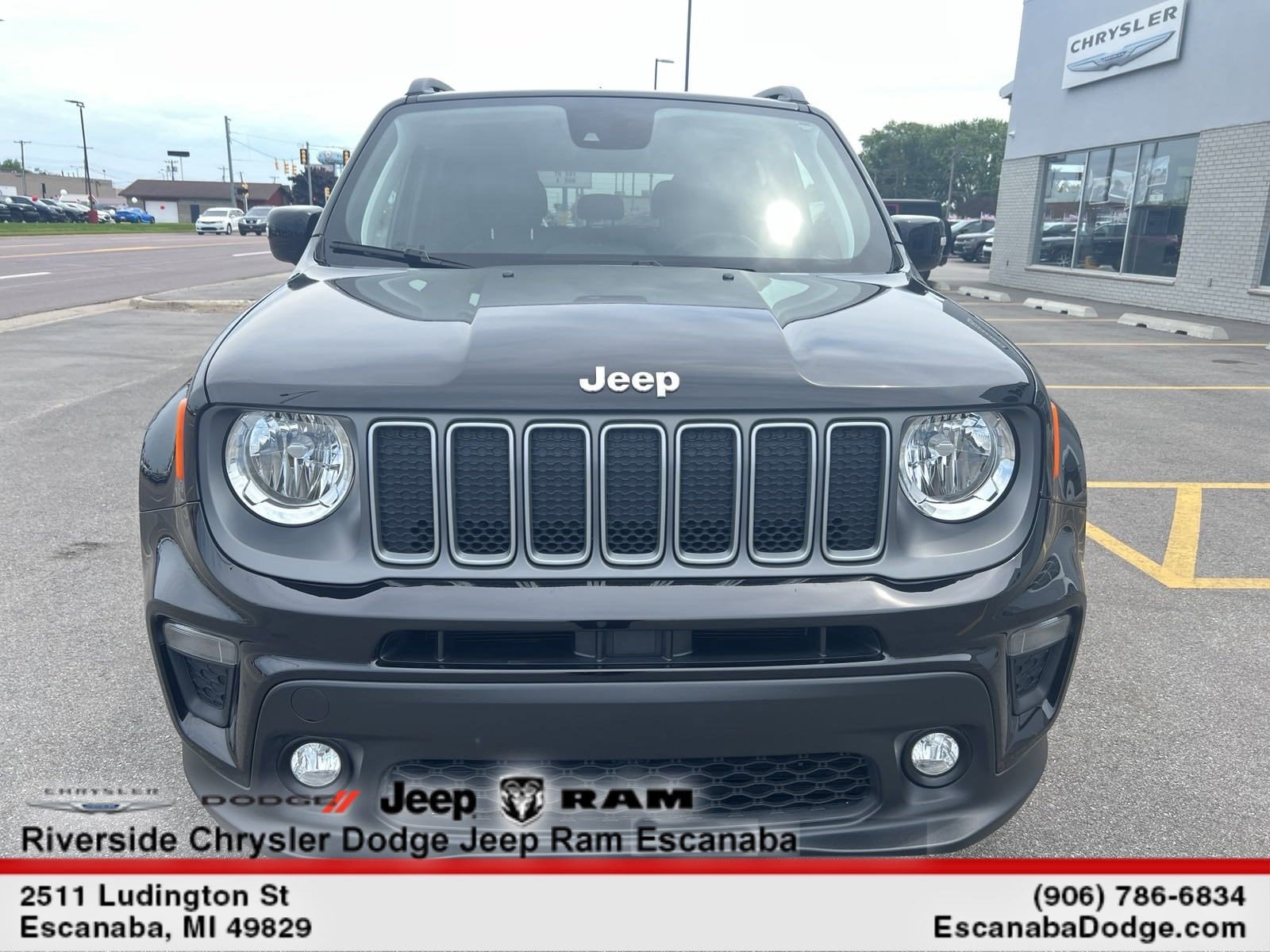 Used 2023 Jeep Renegade Limited with VIN ZACNJDD11PPP09857 for sale in Escanaba, MI