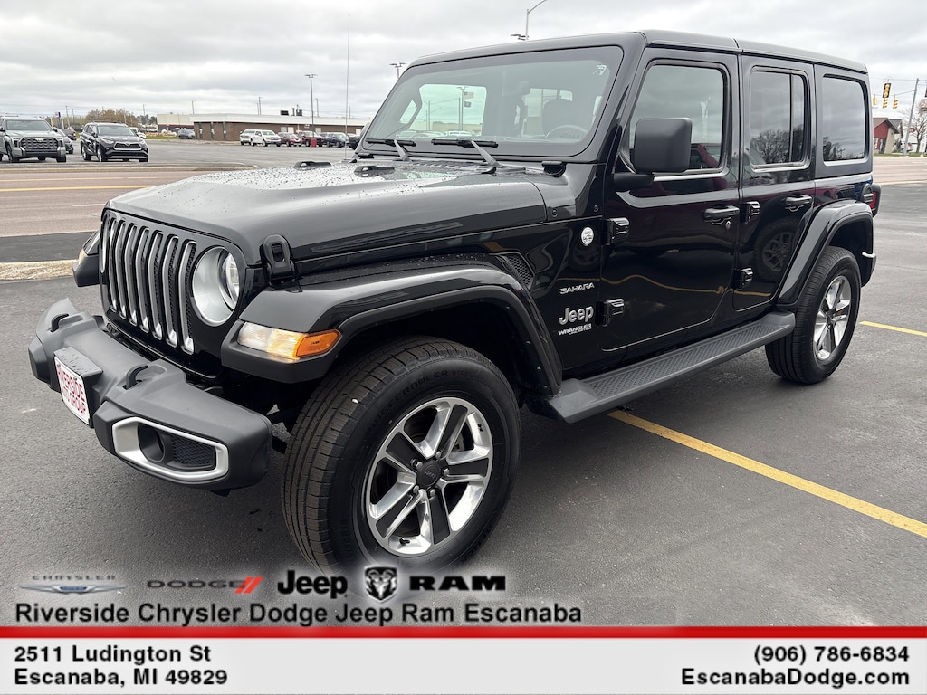 Certified 2022 Jeep Wrangler Unlimited Sahara SUV
