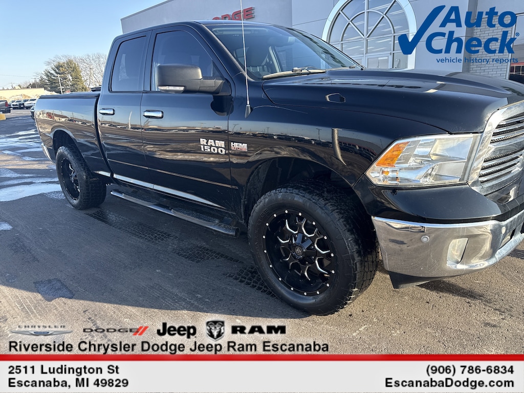 Used 2014 Ram 1500 SLT 5.7L V8 HEMI MDS VVT Truck Quad Cab
