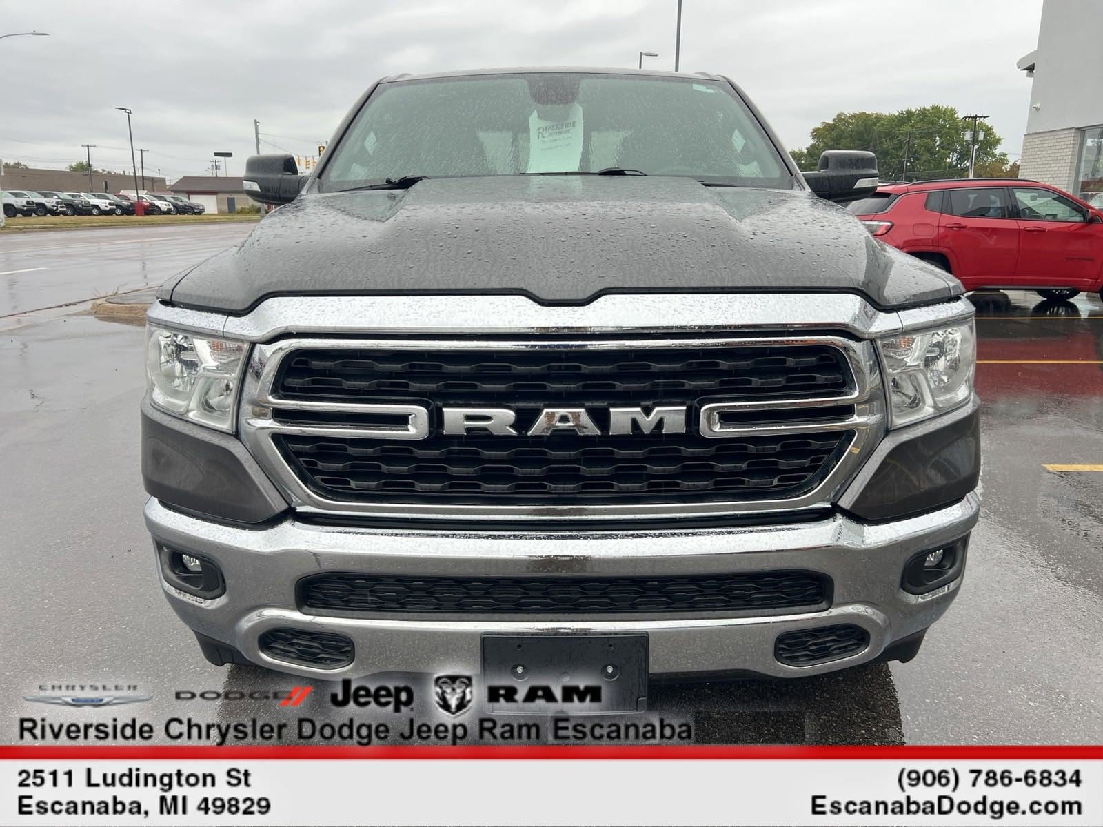 Certified 2022 RAM Ram 1500 Pickup Big Horn/Lone Star with VIN 1C6RRFBG7NN212728 for sale in Escanaba, MI