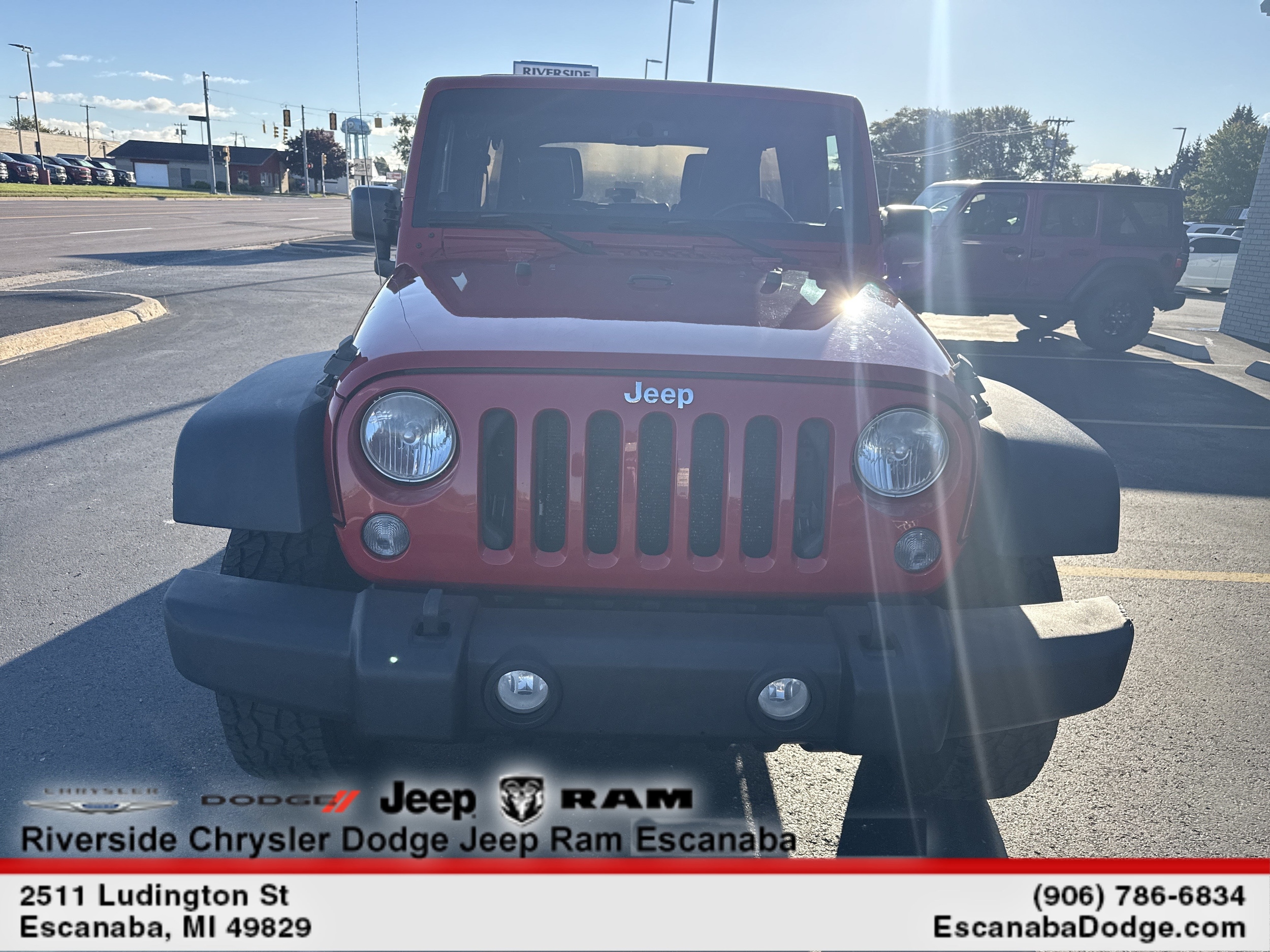 Used 2014 Jeep Wrangler Unlimited Rubicon with VIN 1C4HJWFG1EL230322 for sale in Escanaba, MI