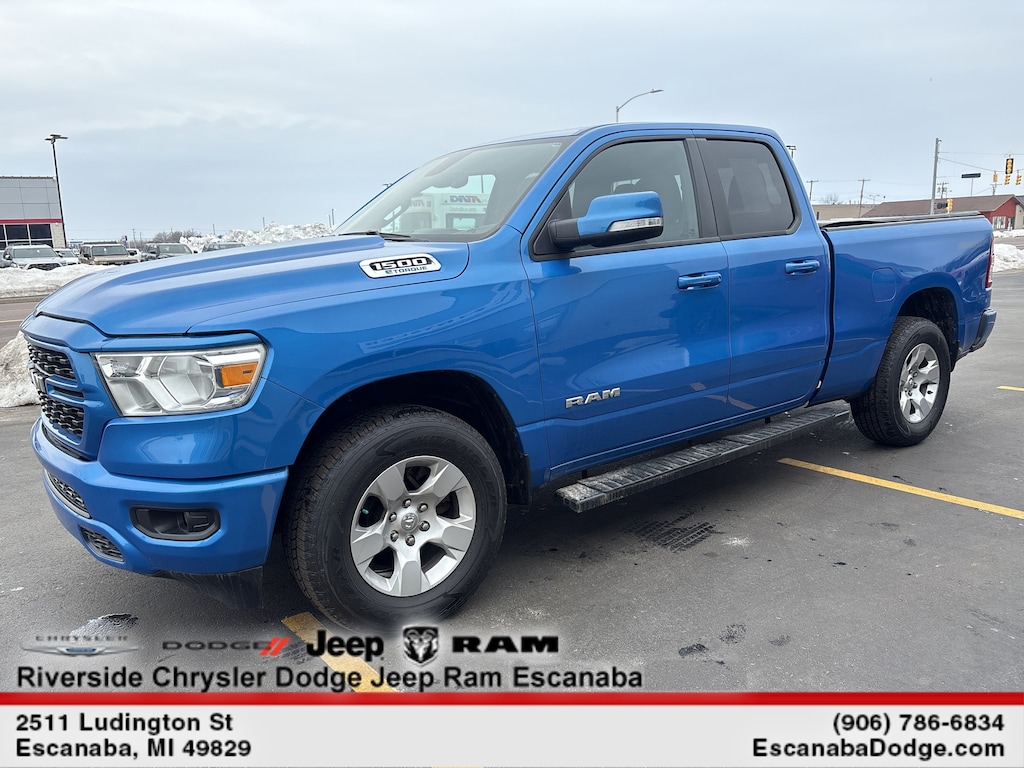 Certified 2022 Ram 1500 Big Horn/Lone Star Truck Quad Cab