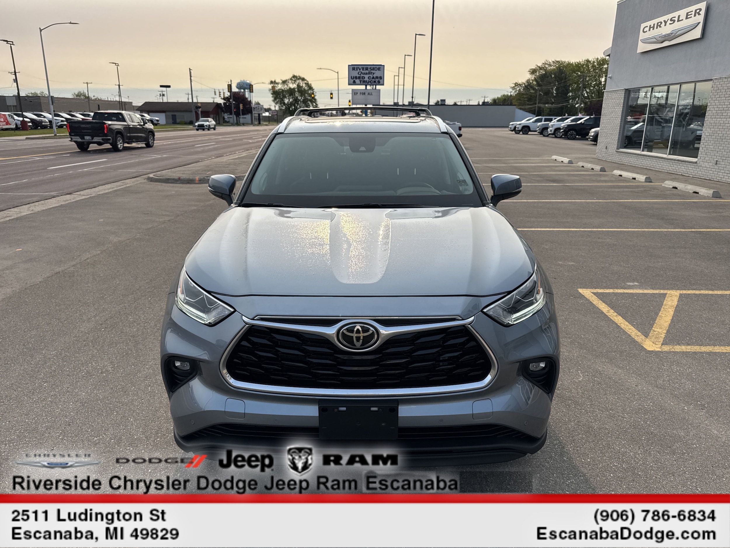 Certified 2022 Toyota Highlander Limited with VIN 5TDDZRBH1NS252567 for sale in Escanaba, MI