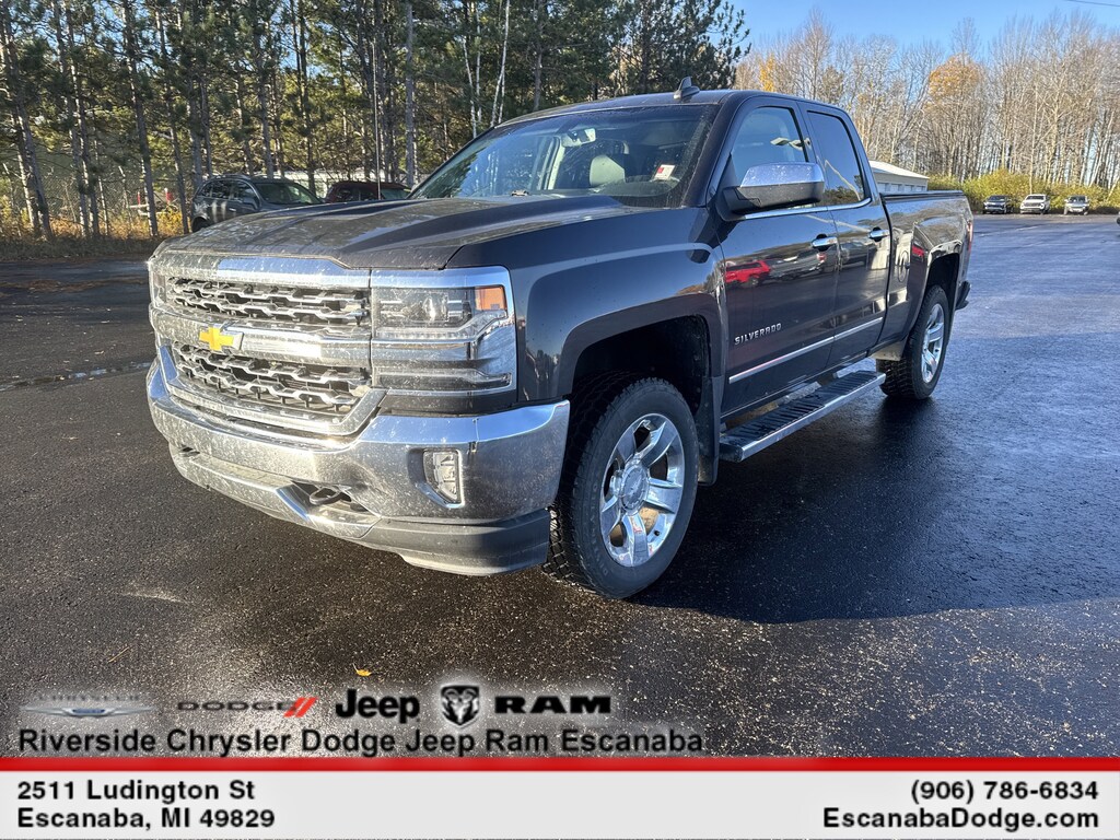 Used 2016 Chevrolet Silverado 1500 LTZ Truck Double Cab