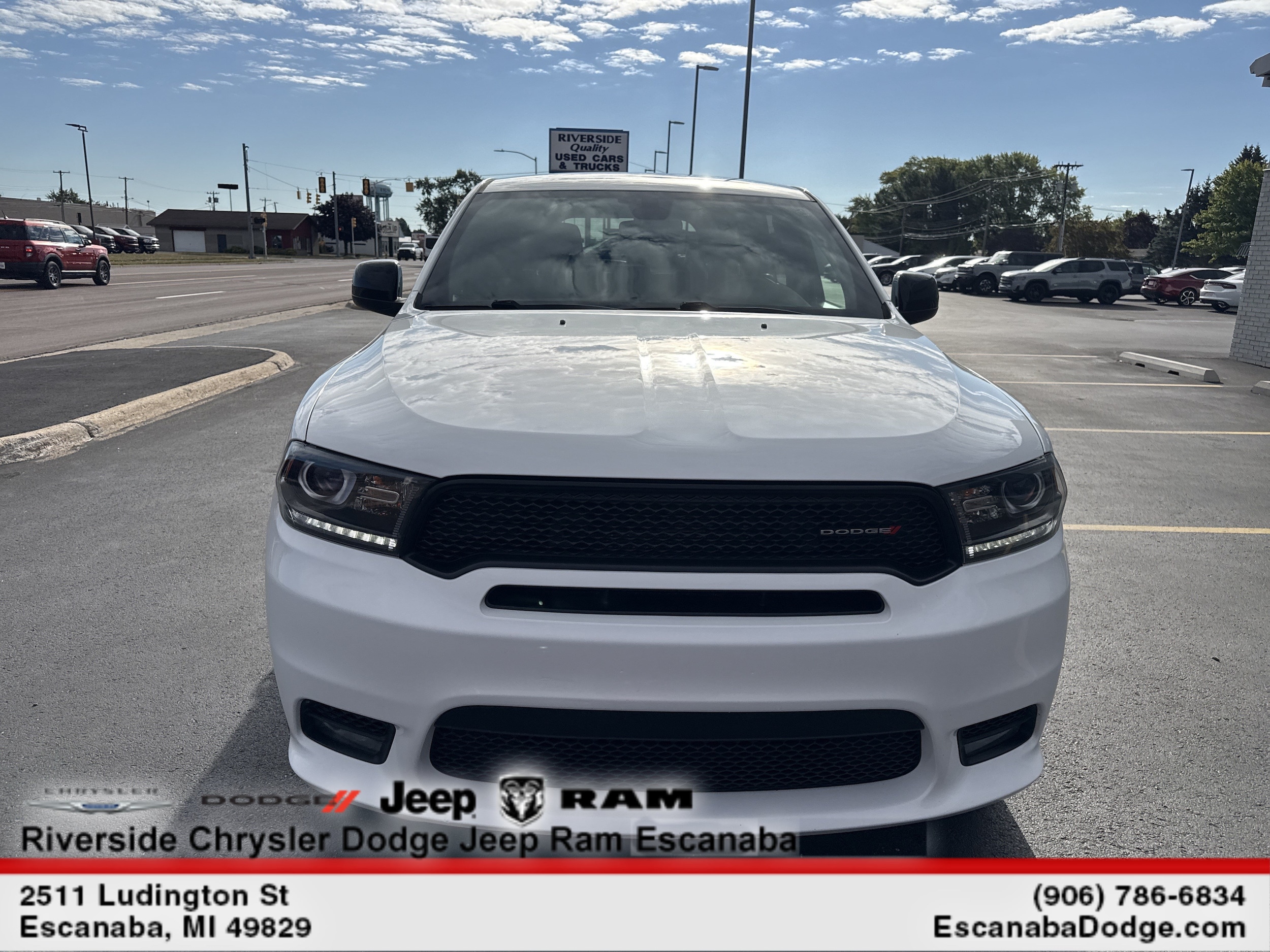 Used 2020 Dodge Durango GT with VIN 1C4RDJDG1LC330497 for sale in Escanaba, MI