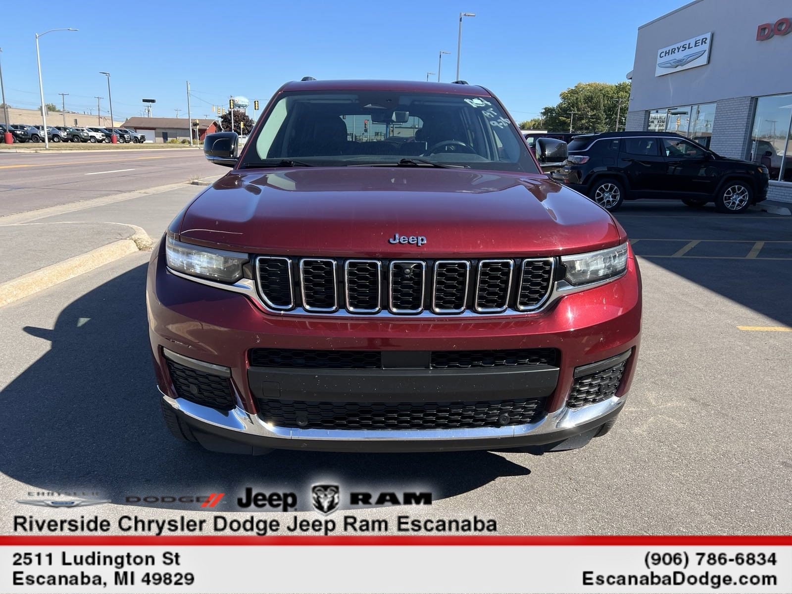 Used 2021 Jeep Grand Cherokee L Limited with VIN 1C4RJKBG2M8134817 for sale in Escanaba, MI