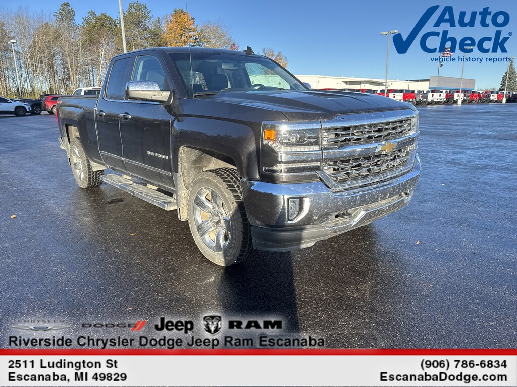 Used 2016 Chevrolet Silverado 1500 LTZ Truck Double Cab