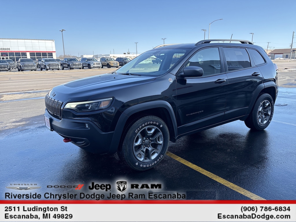 Certified 2019 Jeep Cherokee Trailhawk 4x4 SUV