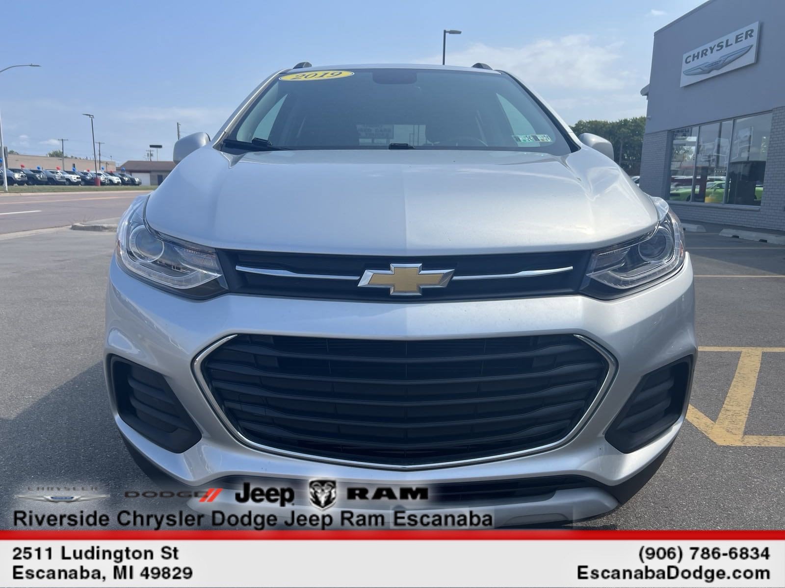 Certified 2019 Chevrolet Trax LT with VIN KL7CJPSBXKB829289 for sale in Escanaba, MI