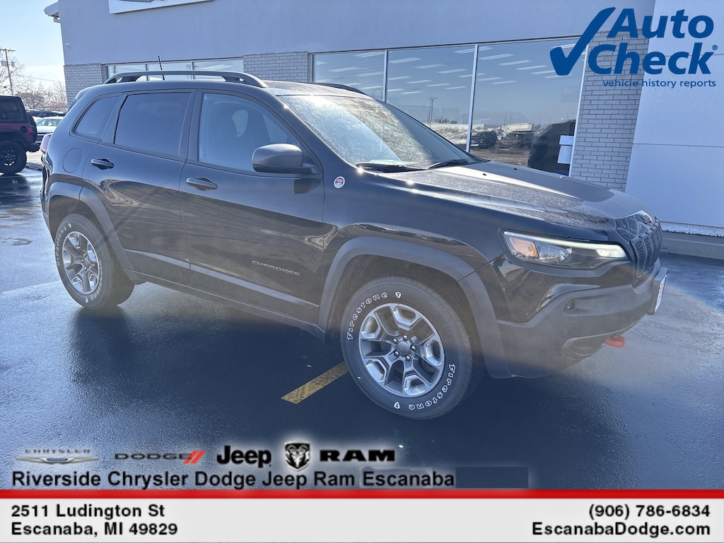 Certified 2019 Jeep Cherokee Trailhawk 4x4 SUV