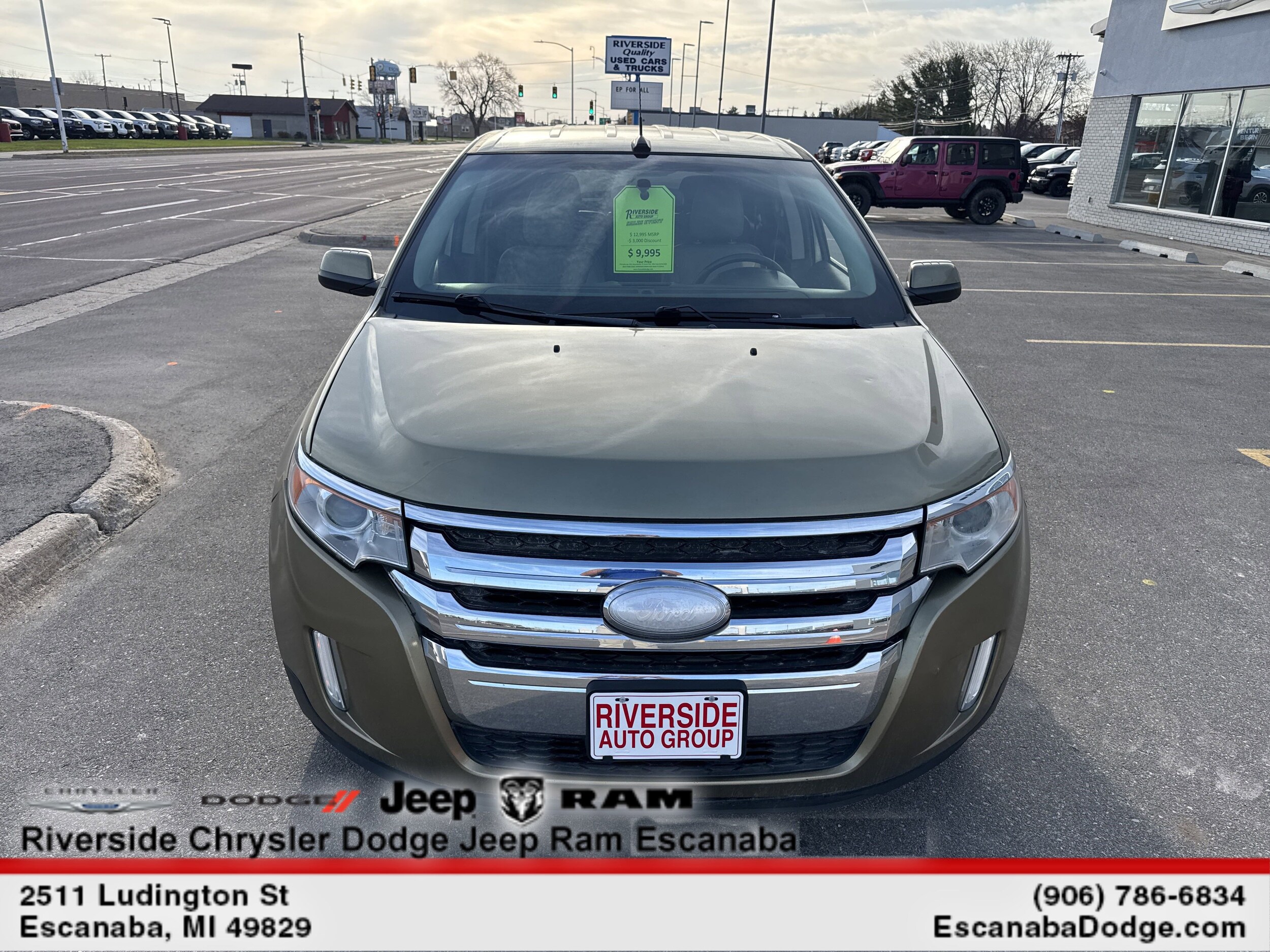 Used 2013 Ford Edge Limited with VIN 2FMDK4KCXDBA41424 for sale in Escanaba, MI