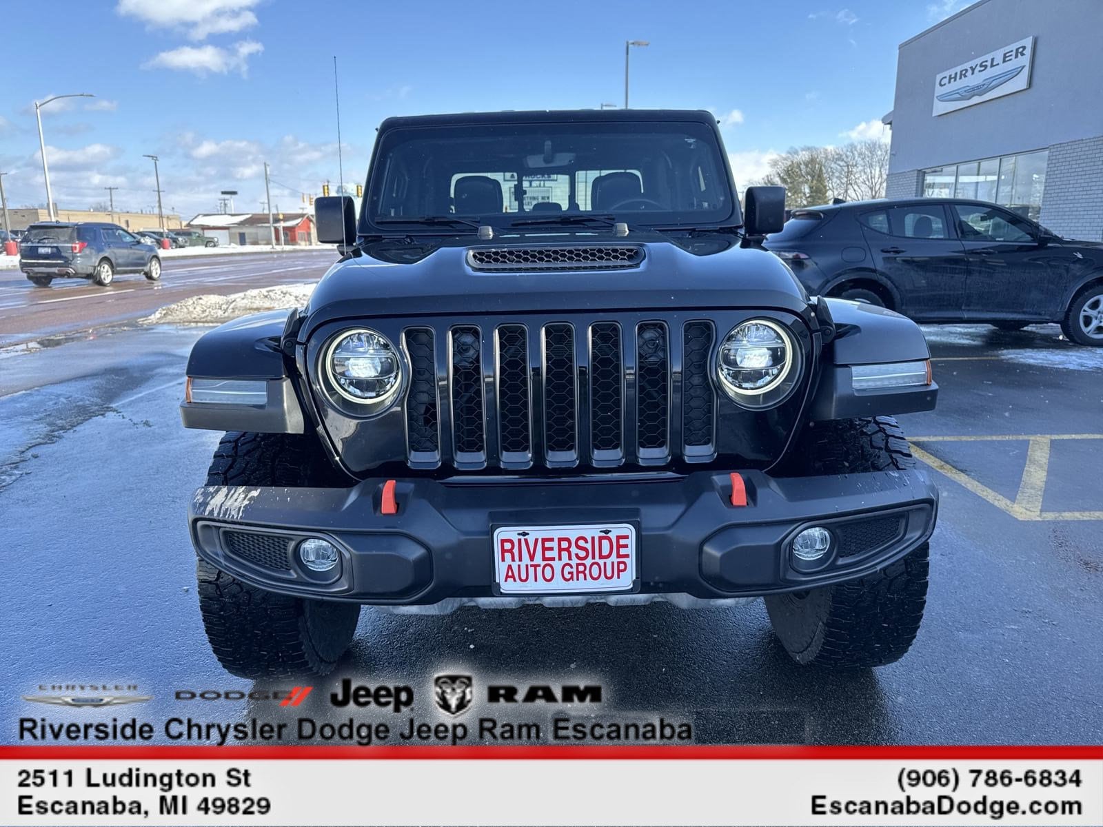 Certified 2022 Jeep Gladiator Mojave with VIN 1C6JJTEG2NL153274 for sale in Escanaba, MI