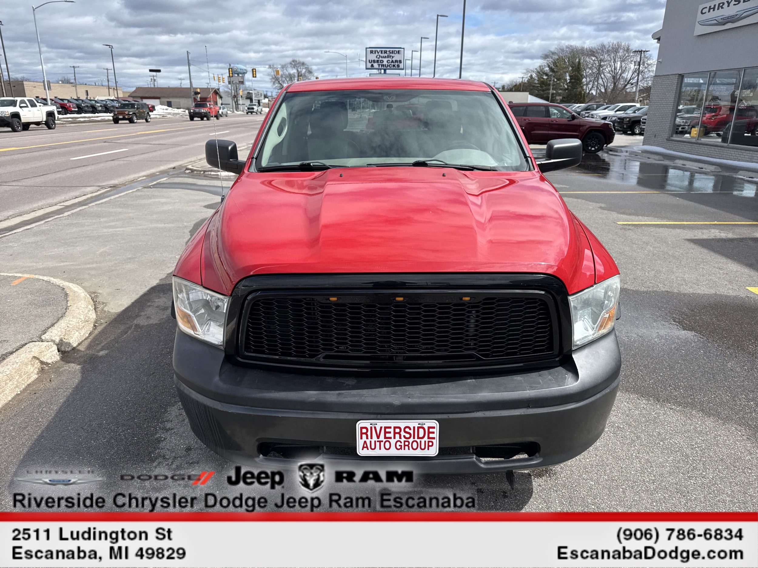 Used 2012 RAM Ram 1500 Pickup ST with VIN 1C6RD7FP0CS163269 for sale in Marinette, WI