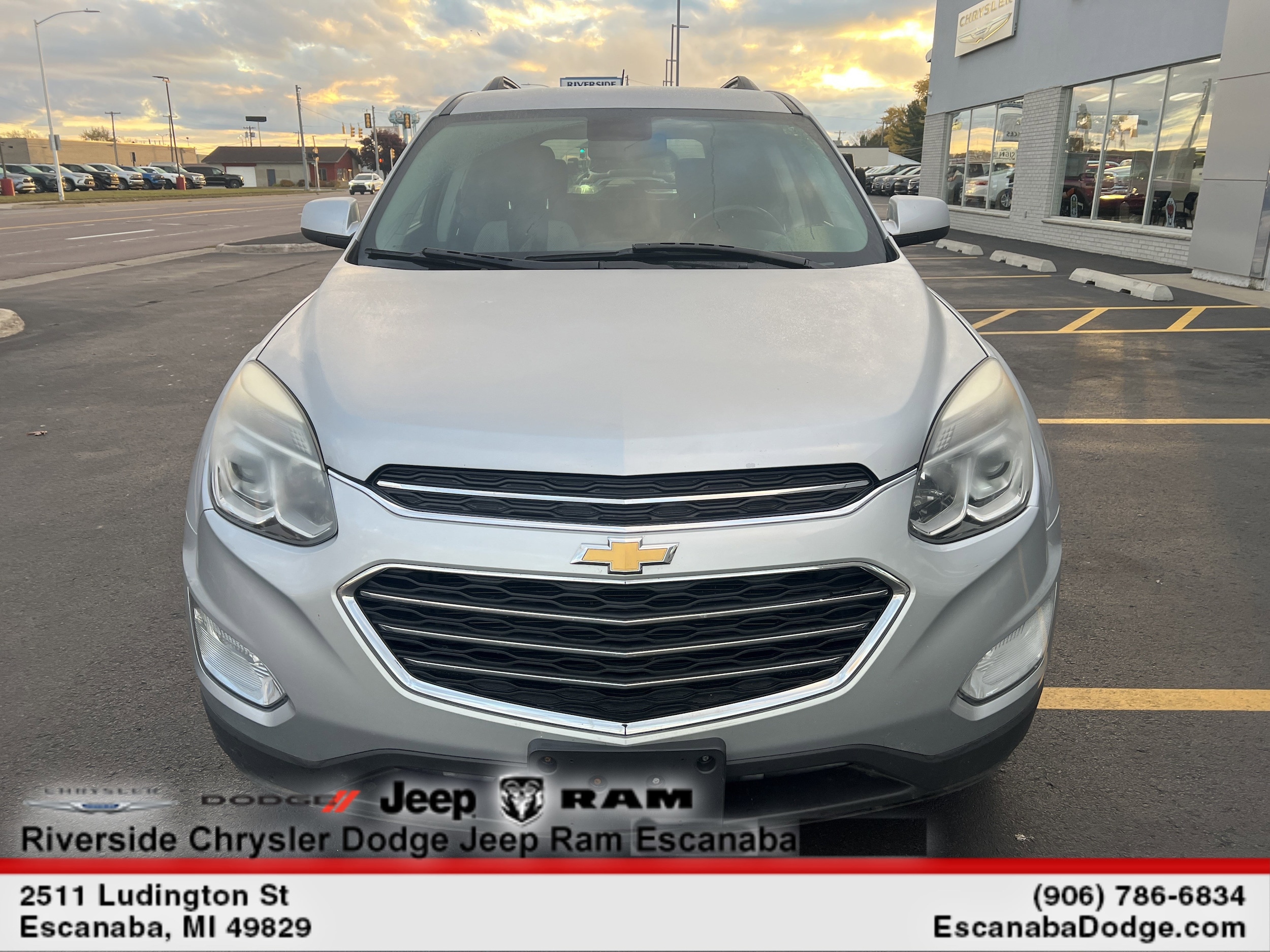 Used 2017 Chevrolet Equinox LT with VIN 2GNFLFEK3H6239583 for sale in Escanaba, MI