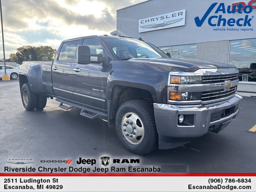 Used 2015 Chevrolet Silverado 3500HD LTZ Truck Crew Cab
