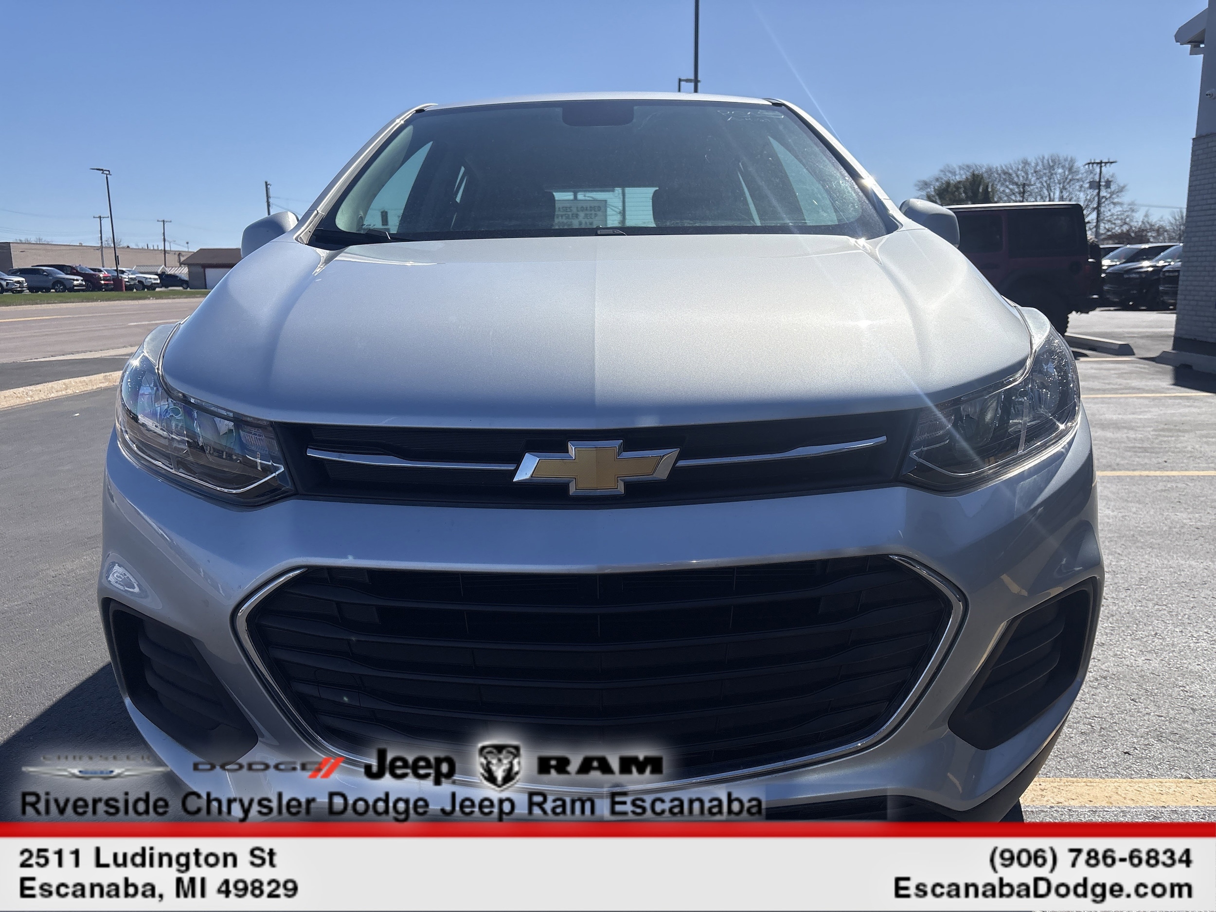 Certified 2017 Chevrolet Trax LS with VIN KL7CJKSB4HB179676 for sale in Escanaba, MI