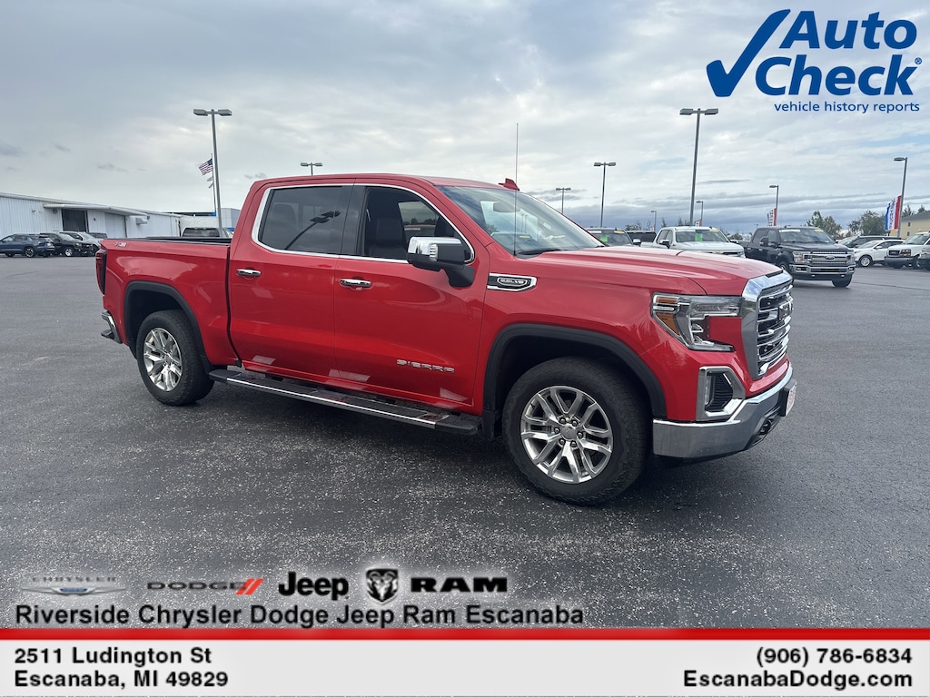 Used 2019 GMC Sierra 1500 SLT Truck Crew Cab