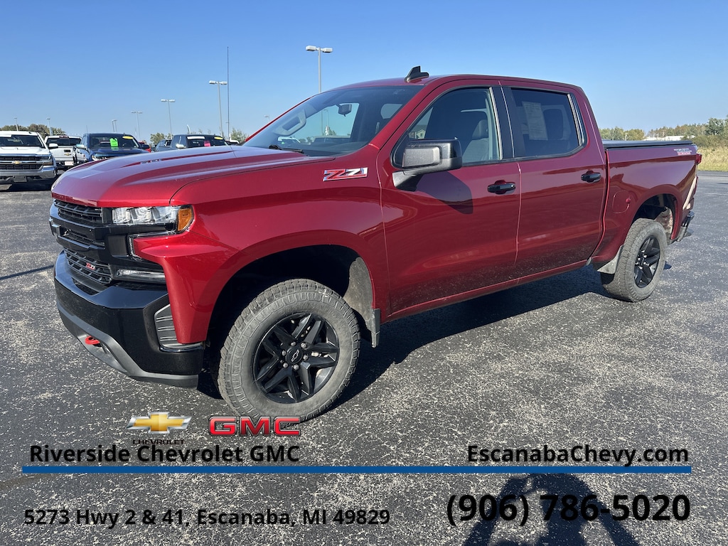 Certified 2022 Chevrolet Silverado 1500 LTD LT Trail Boss Truck
