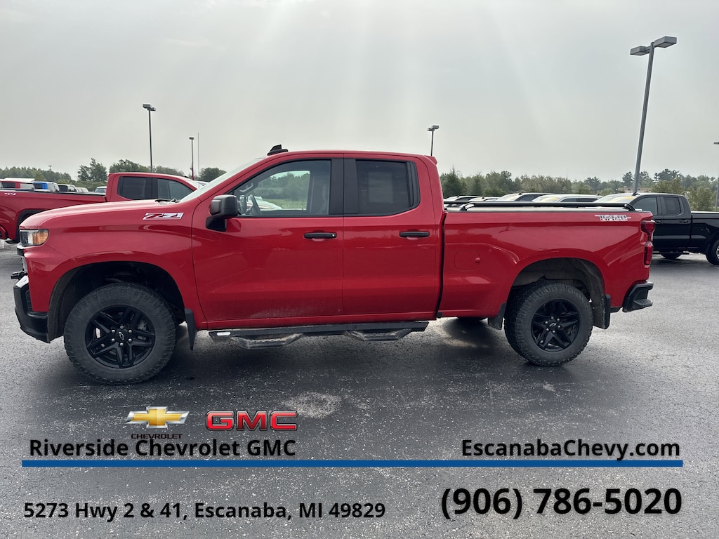 Certified 2020 Chevrolet Silverado 1500 Custom Trail Boss Truck