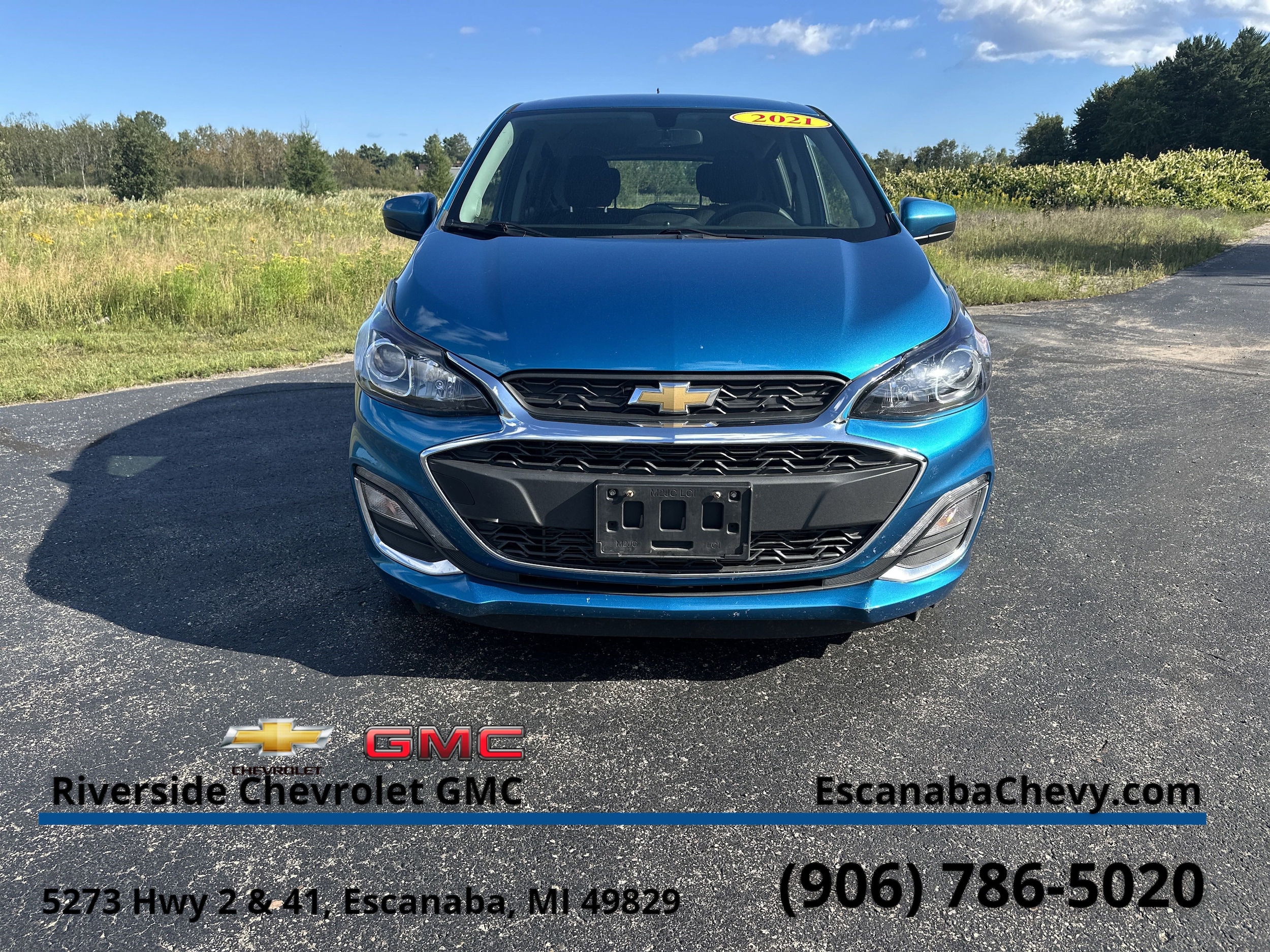 Used 2021 Chevrolet Spark 1LT with VIN KL8CD6SA4MC715886 for sale in Escanaba, MI