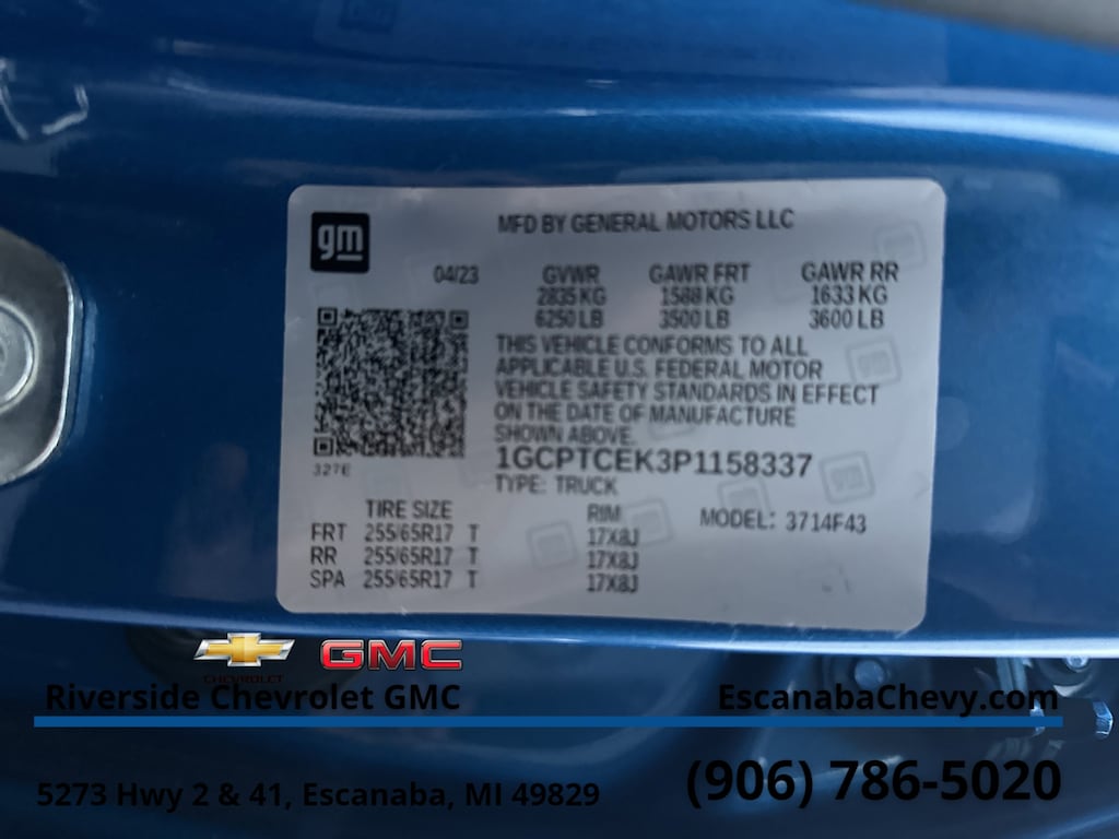 Certified 2023 Chevrolet Colorado LT Truck