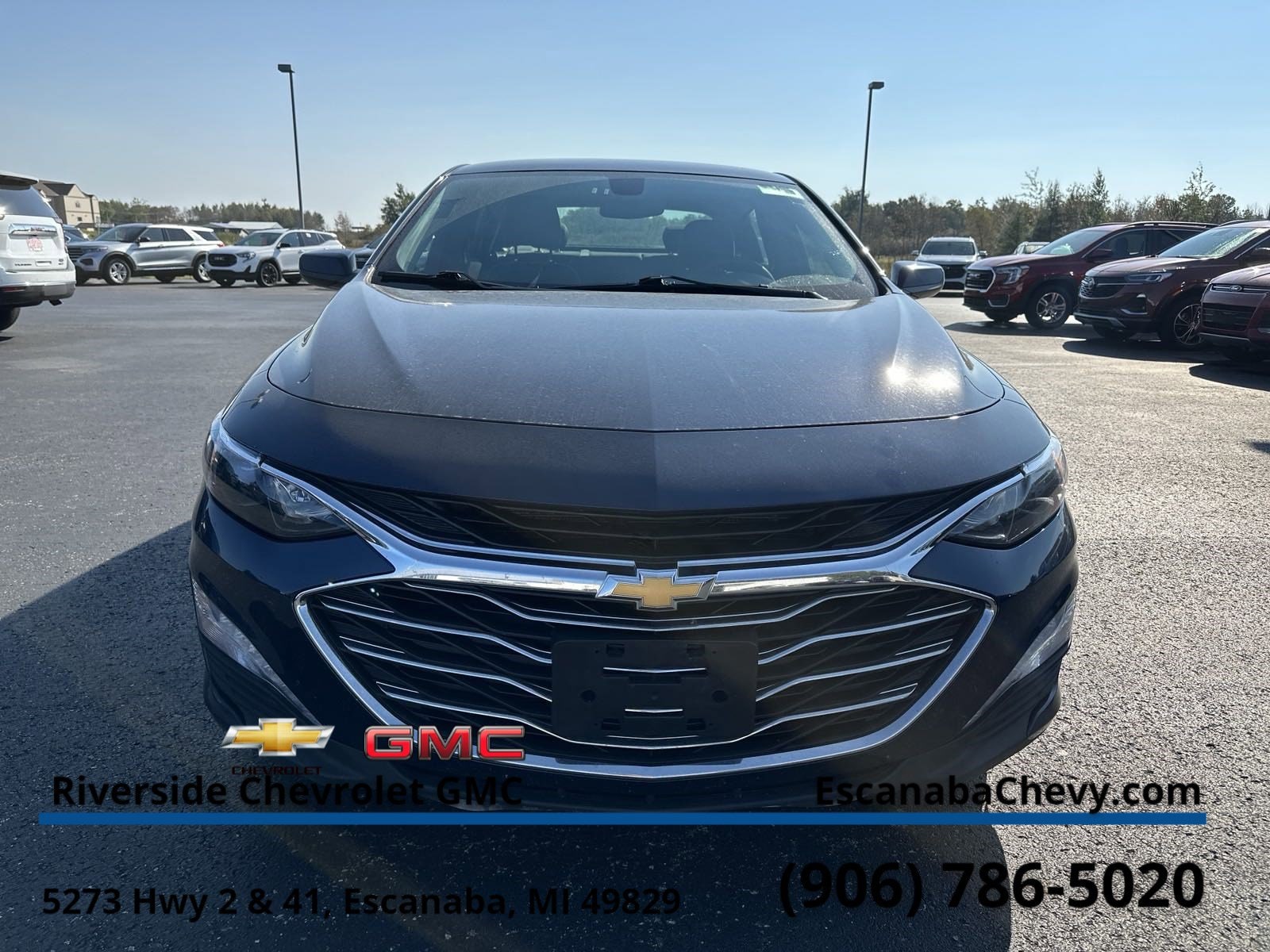 Used 2021 Chevrolet Malibu LT with VIN 1G1ZD5ST8MF086718 for sale in Escanaba, MI