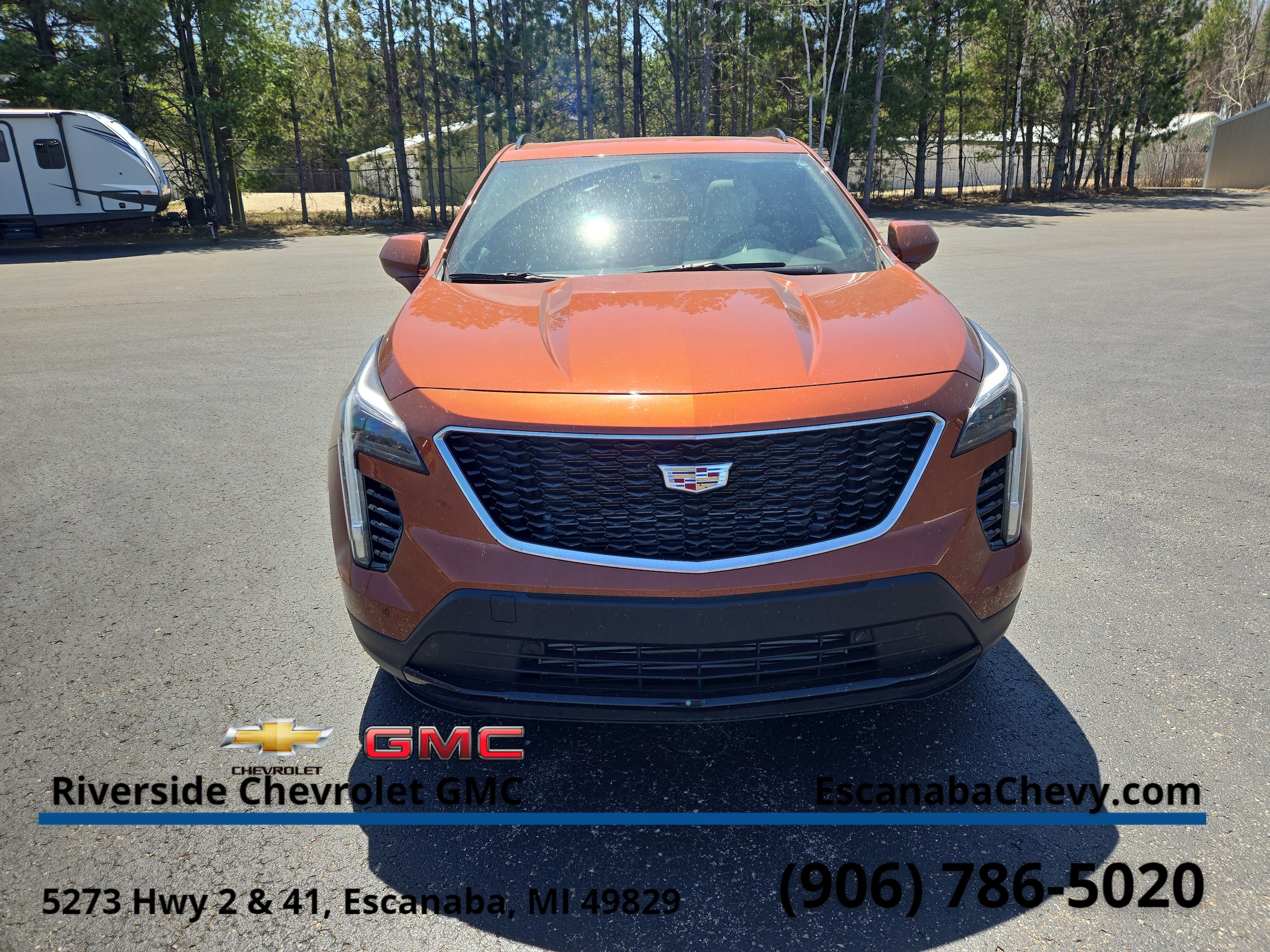 Certified 2019 Cadillac XT4 Sport with VIN 1GYFZFR45KF219233 for sale in Escanaba, MI