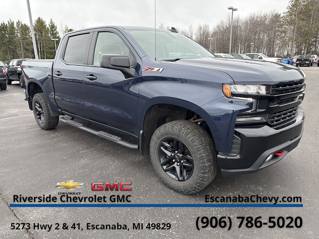 Certified 2022 Chevrolet Silverado 1500 LTD LT Trail Boss Truck