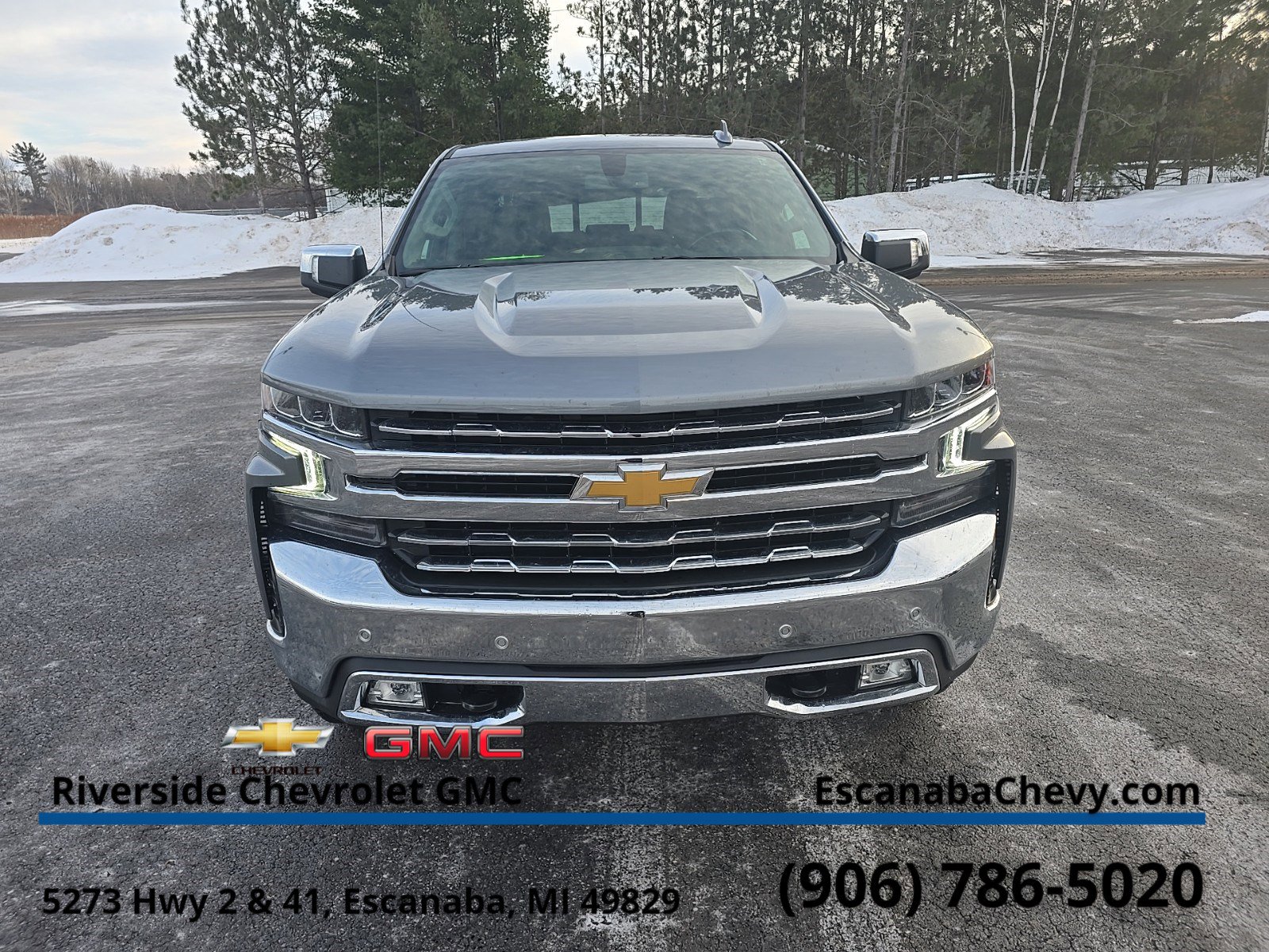 Certified 2022 Chevrolet Silverado 1500 Limited LTZ with VIN 1GCUYGED4NZ114505 for sale in Escanaba, MI