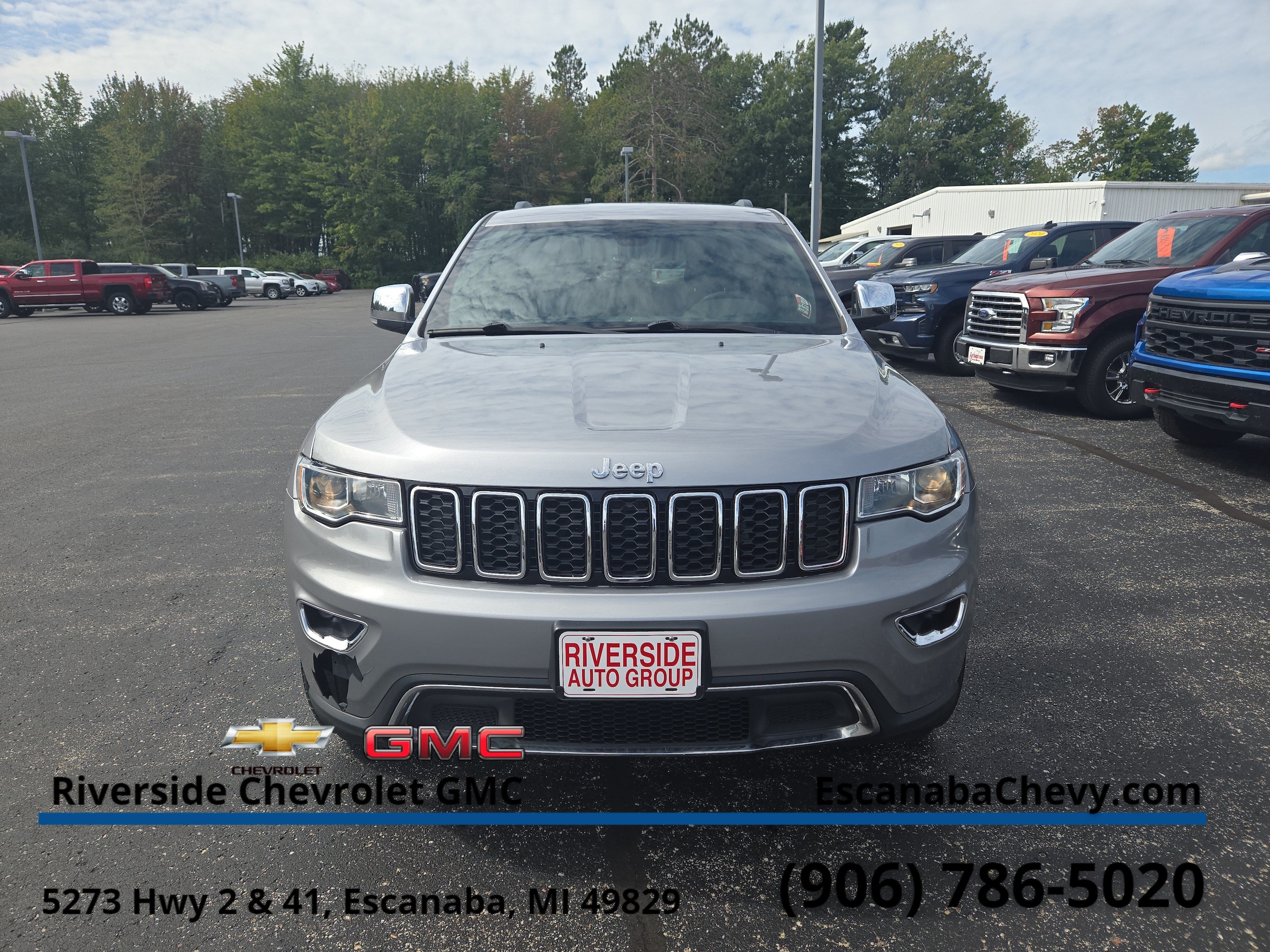 Used 2018 Jeep Grand Cherokee Limited with VIN 1C4RJFBG0JC410041 for sale in Escanaba, MI
