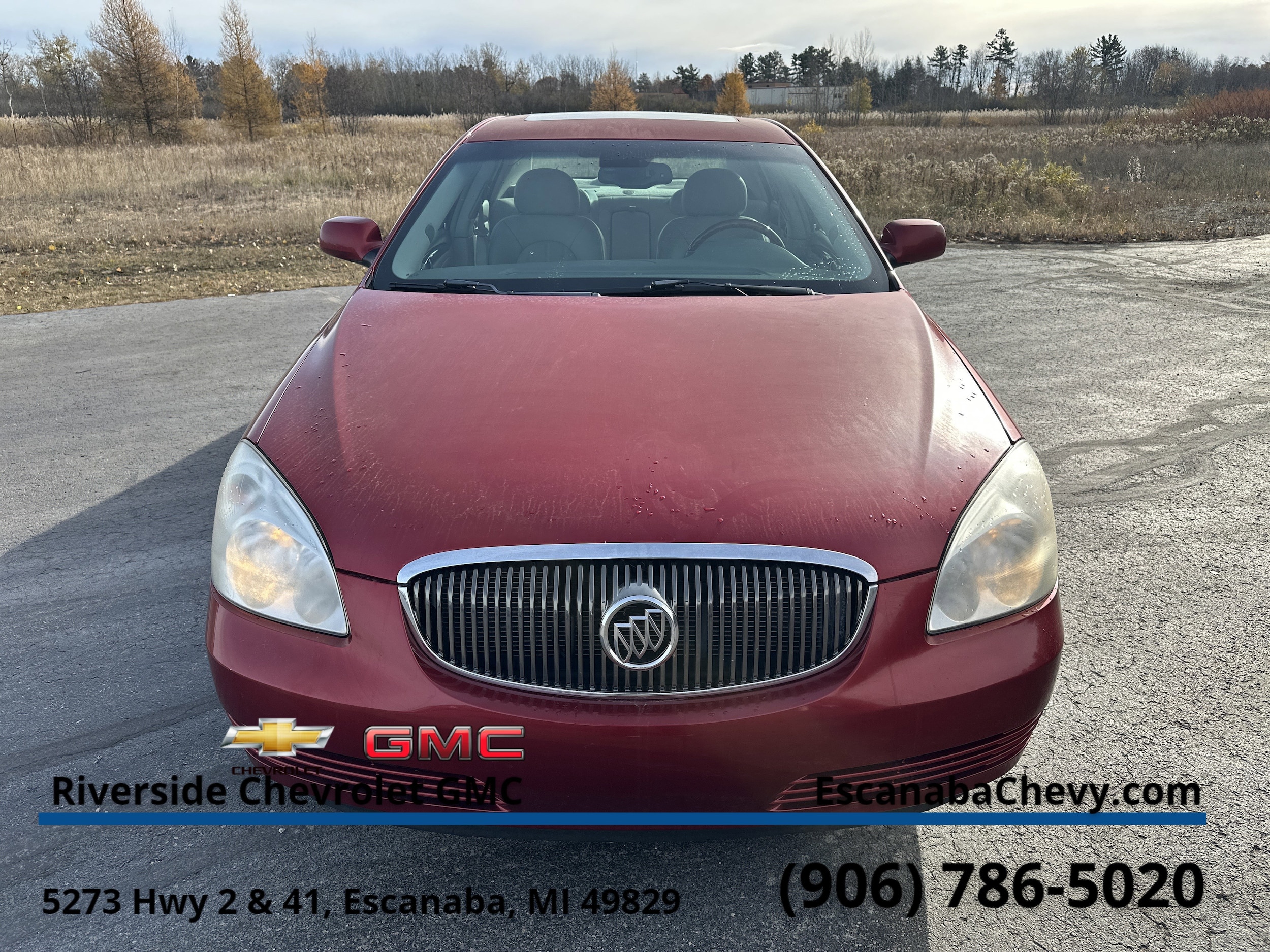 Used 2008 Buick Lucerne CXL with VIN 1G4HD57258U132506 for sale in Escanaba, MI