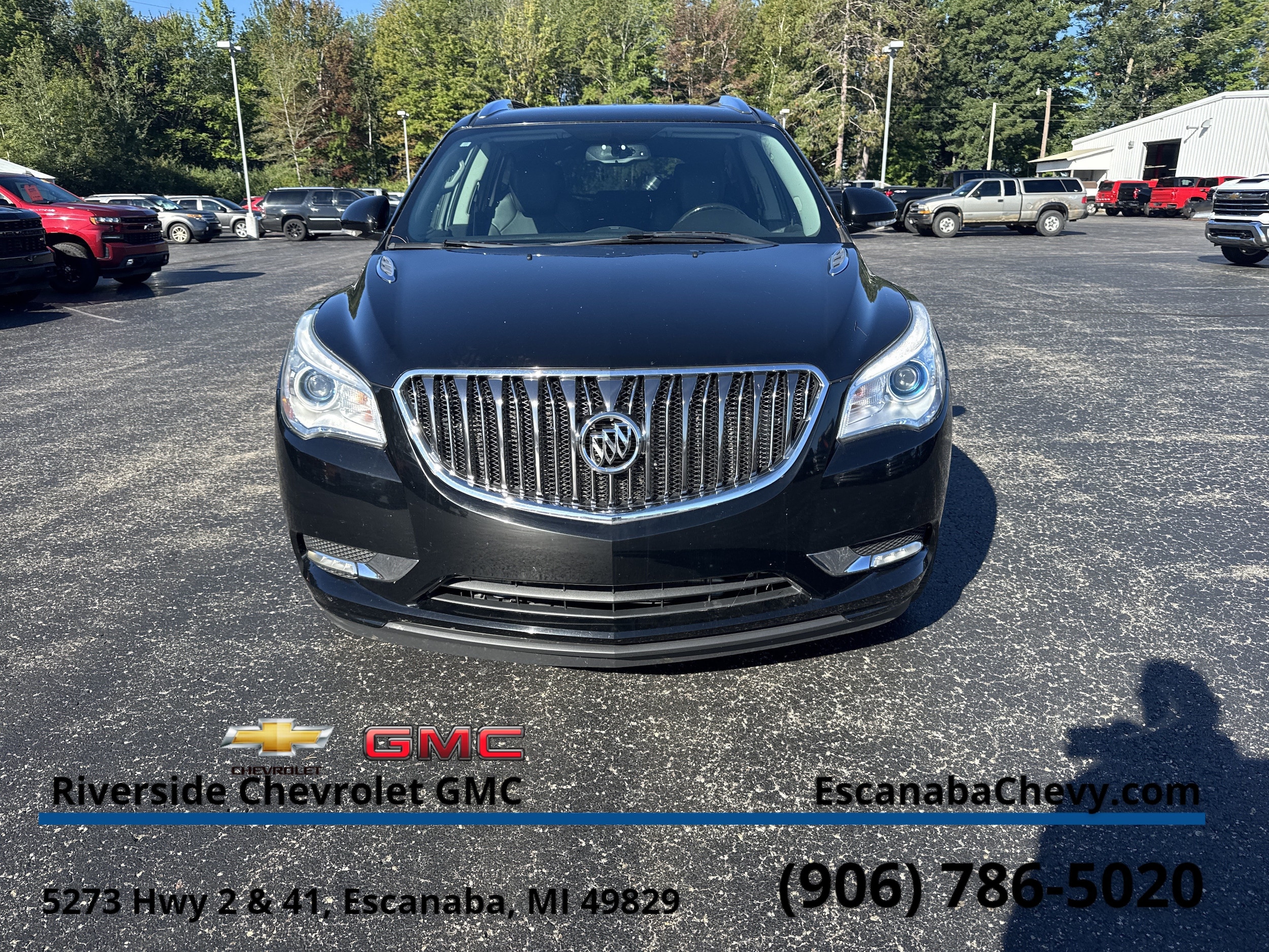 Certified 2017 Buick Enclave Leather with VIN 5GAKVBKD3HJ353426 for sale in Escanaba, MI