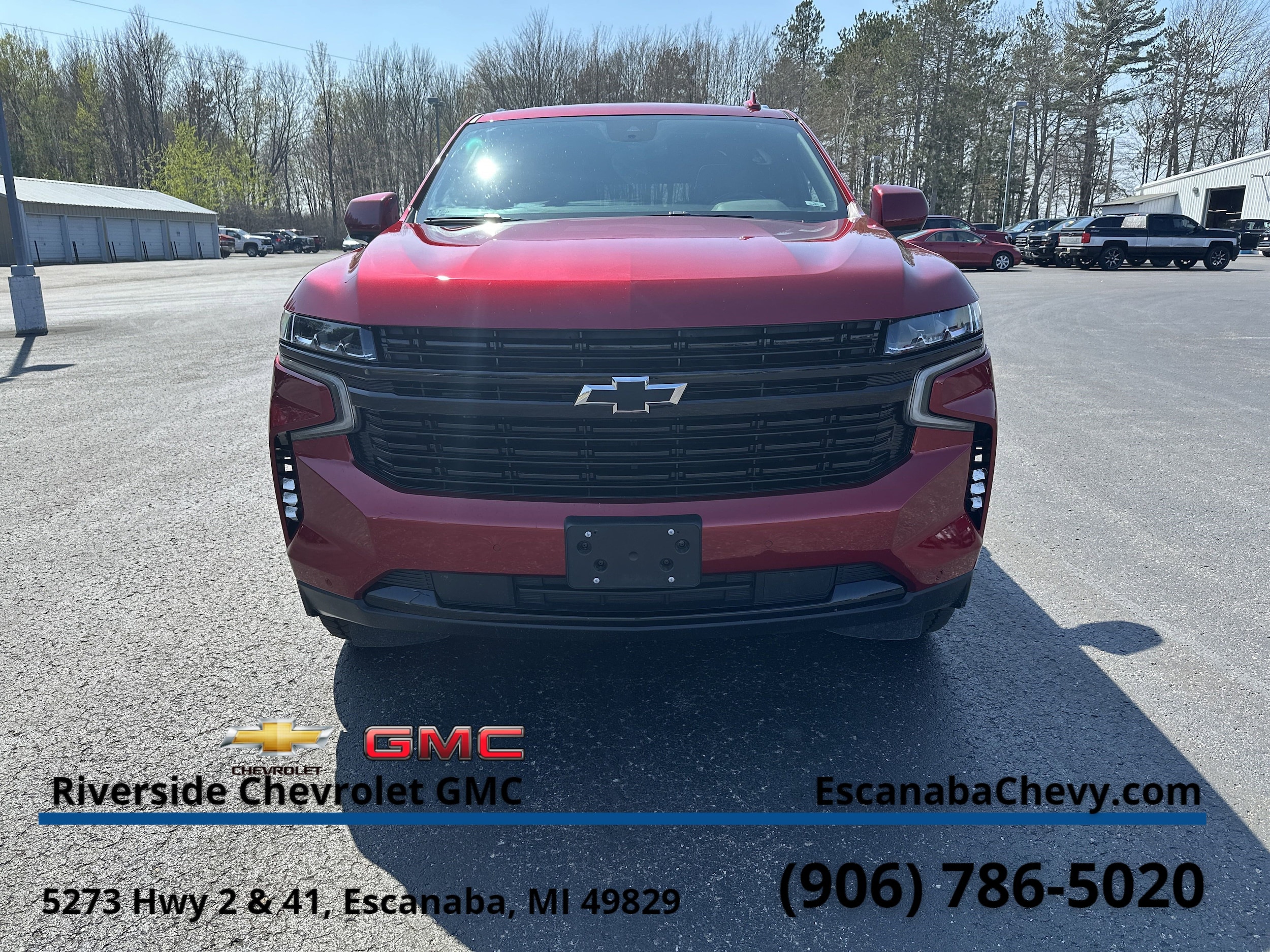 Certified 2023 Chevrolet Suburban RST with VIN 1GNSKEKD4PR183254 for sale in Escanaba, MI