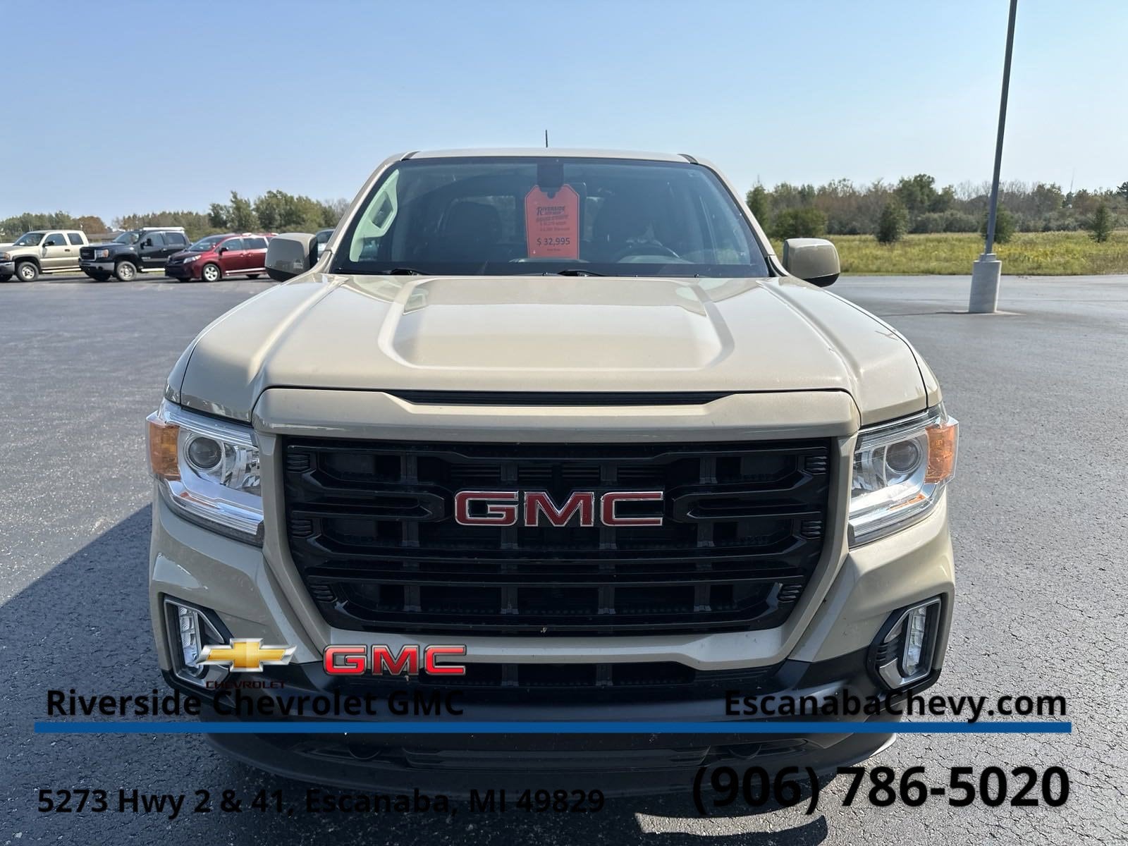 Used 2022 GMC Canyon Elevation with VIN 1GTG6CEN7N1132760 for sale in Escanaba, MI