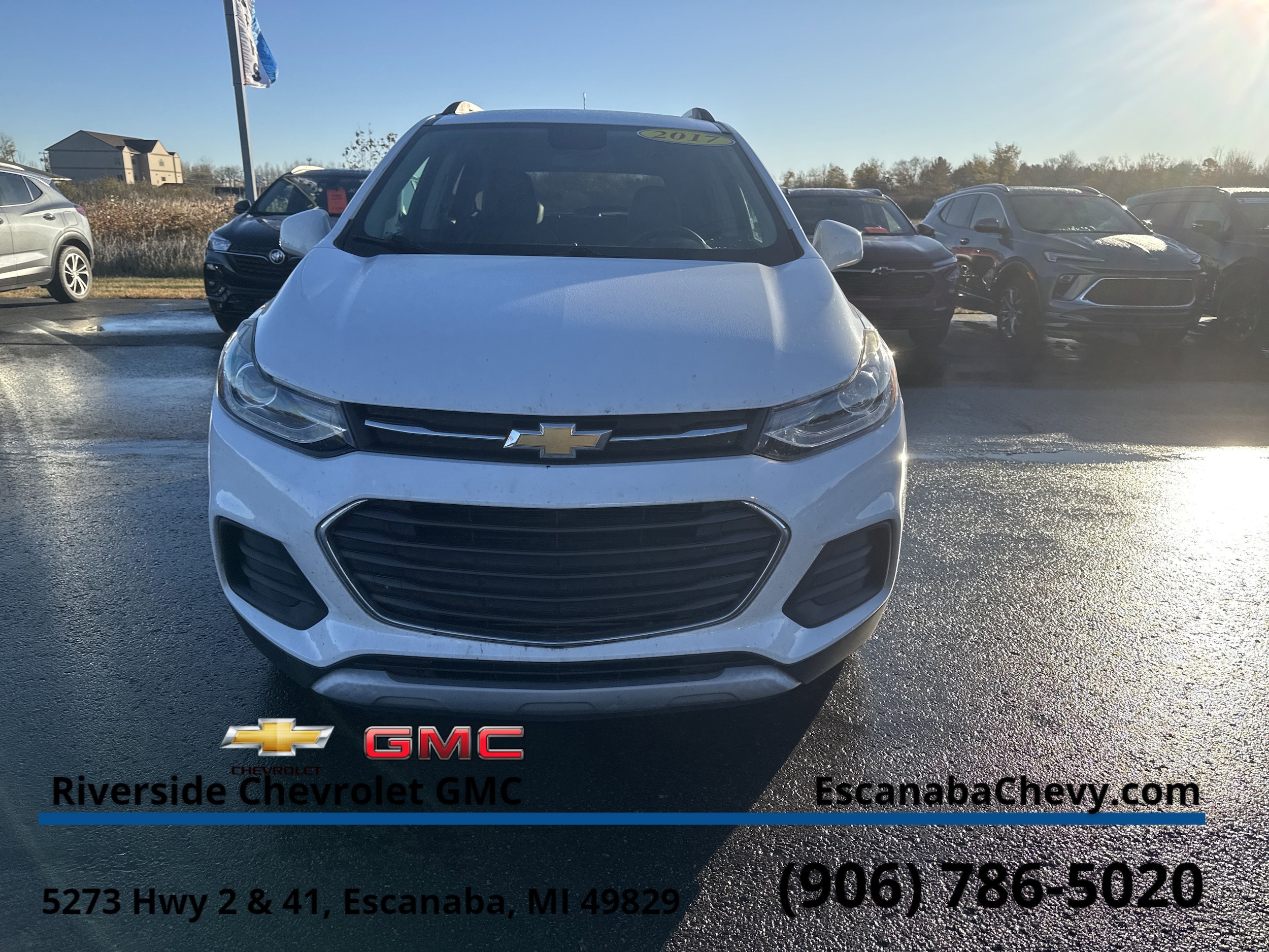 Certified 2017 Chevrolet Trax LT with VIN KL7CJPSBXHB169165 for sale in Marquette, MI