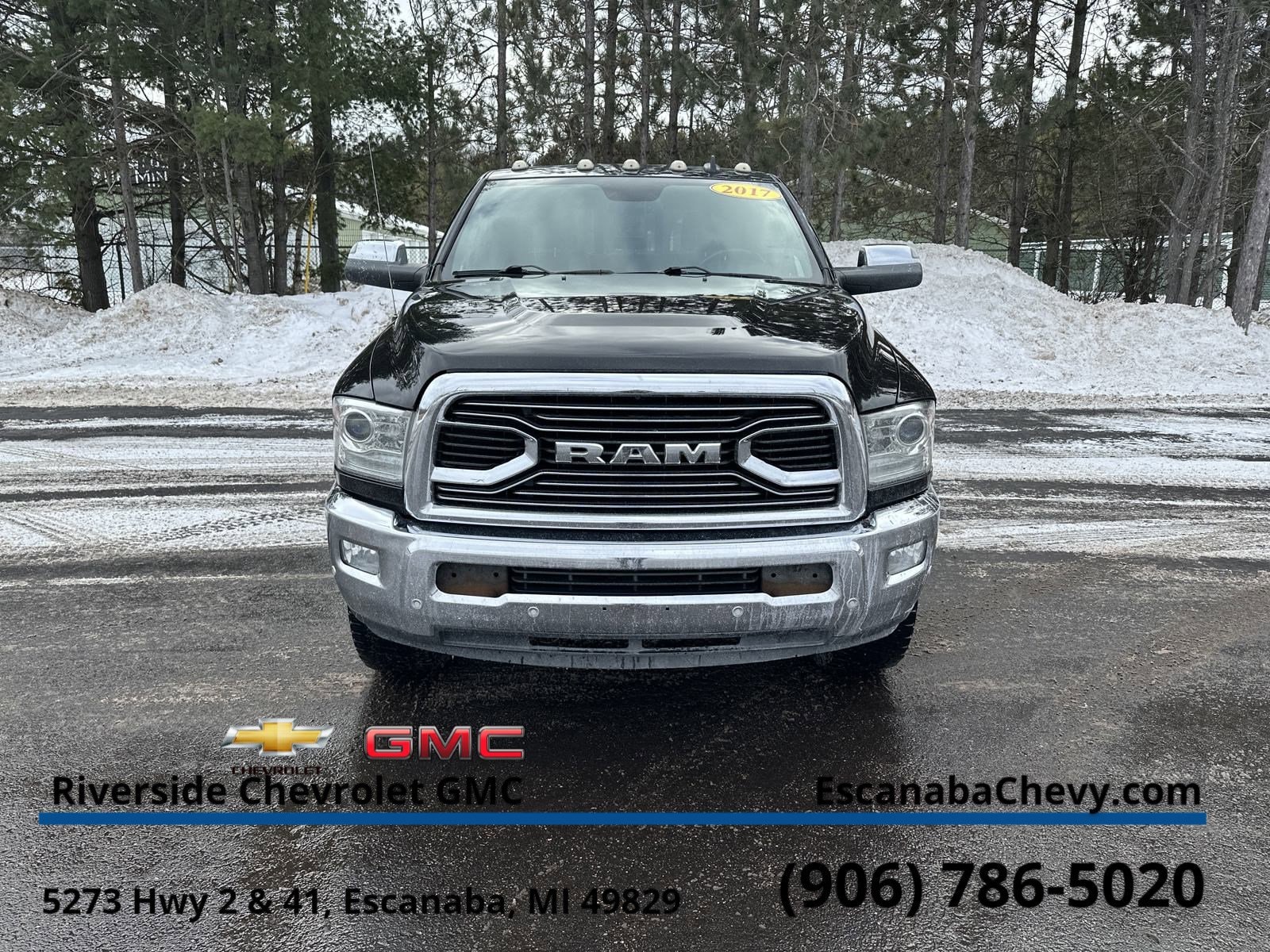Used 2017 RAM Ram 2500 Pickup Laramie Limited with VIN 3C6UR5GJ2HG519603 for sale in Escanaba, MI