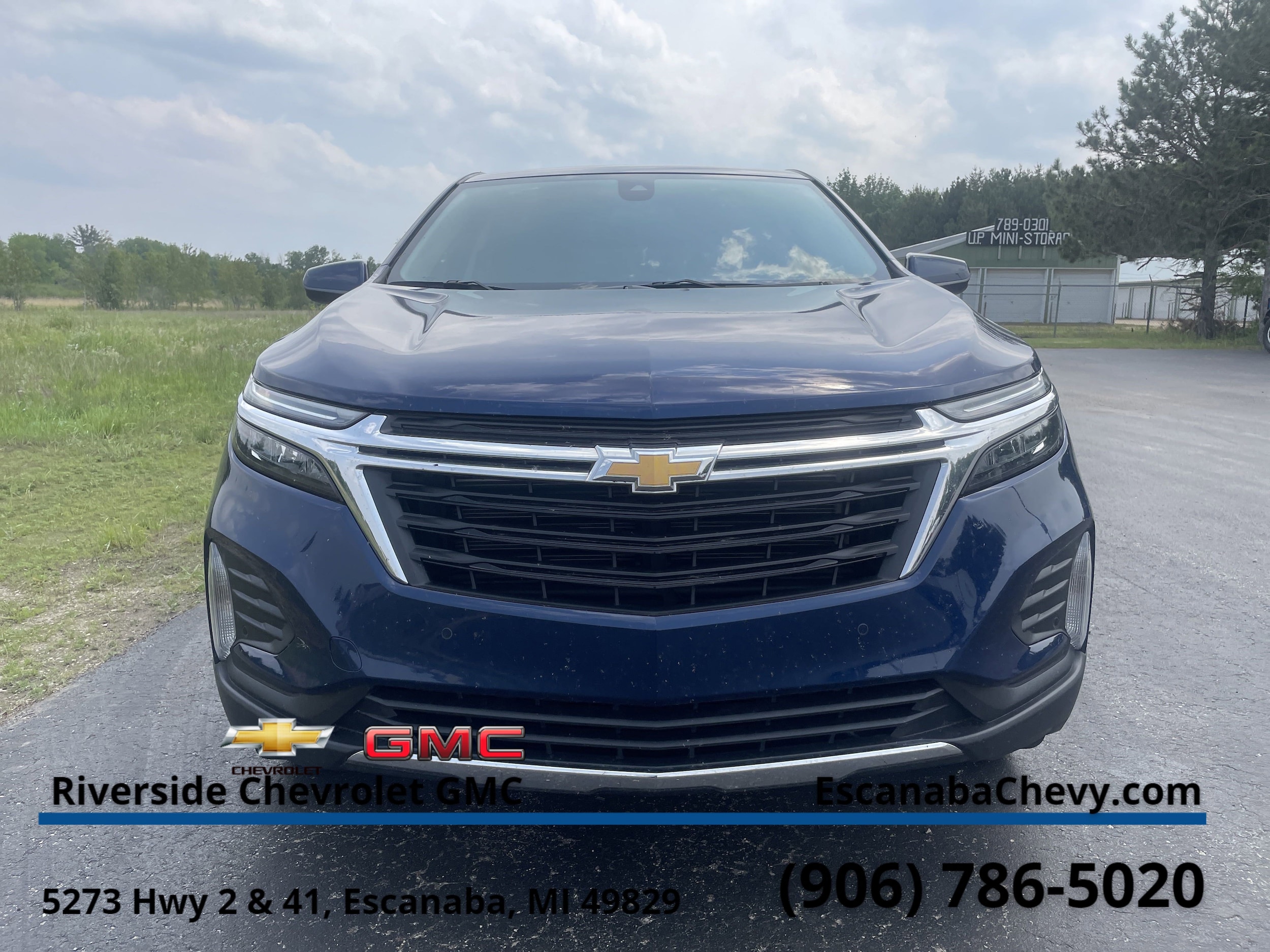 Used 2023 Chevrolet Equinox LT with VIN 3GNAXUEG7PL121707 for sale in Escanaba, MI