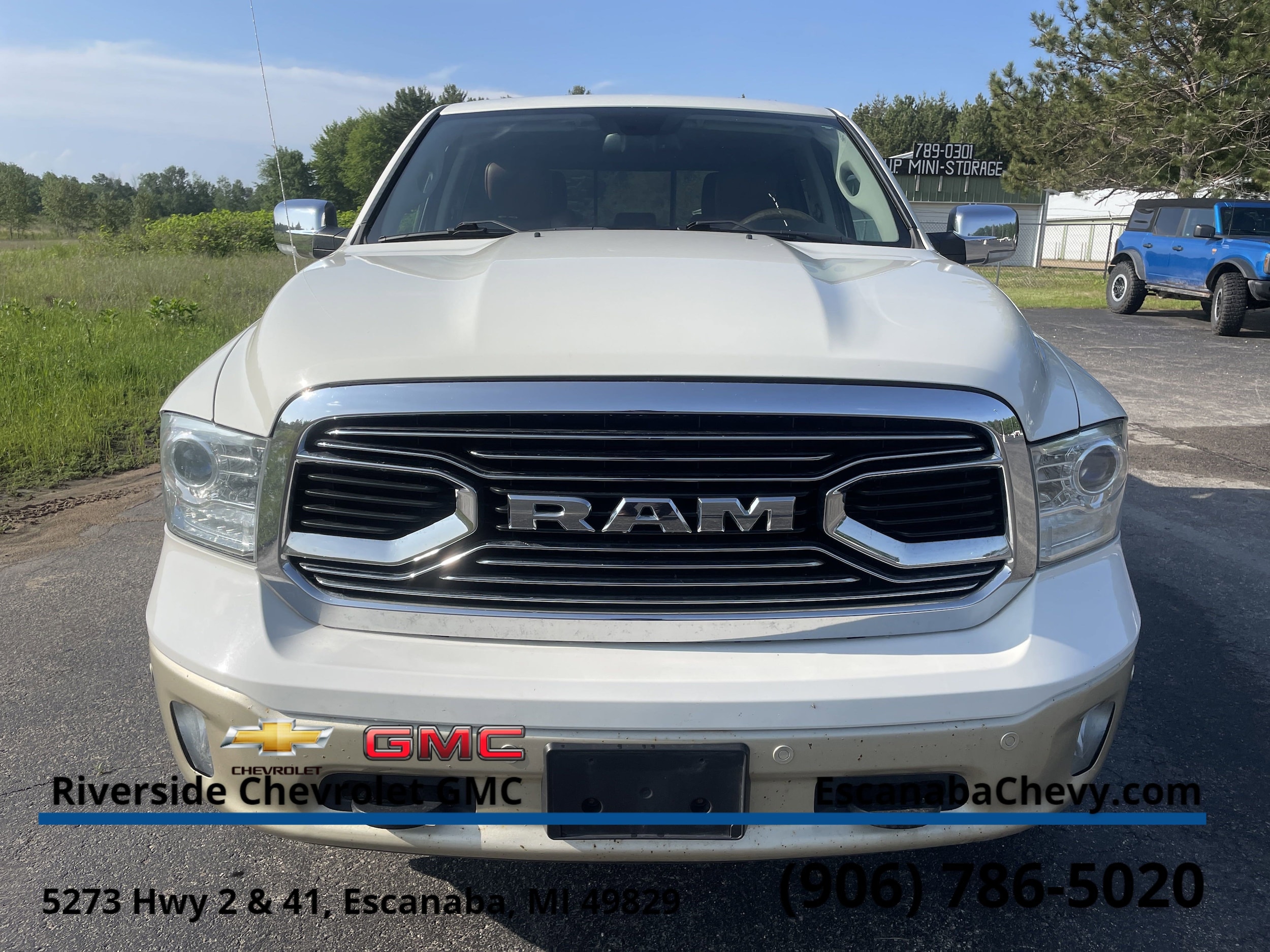 Used 2017 RAM Ram 1500 Pickup Laramie Longhorn with VIN 1C6RR7PT6HS643918 for sale in Escanaba, MI