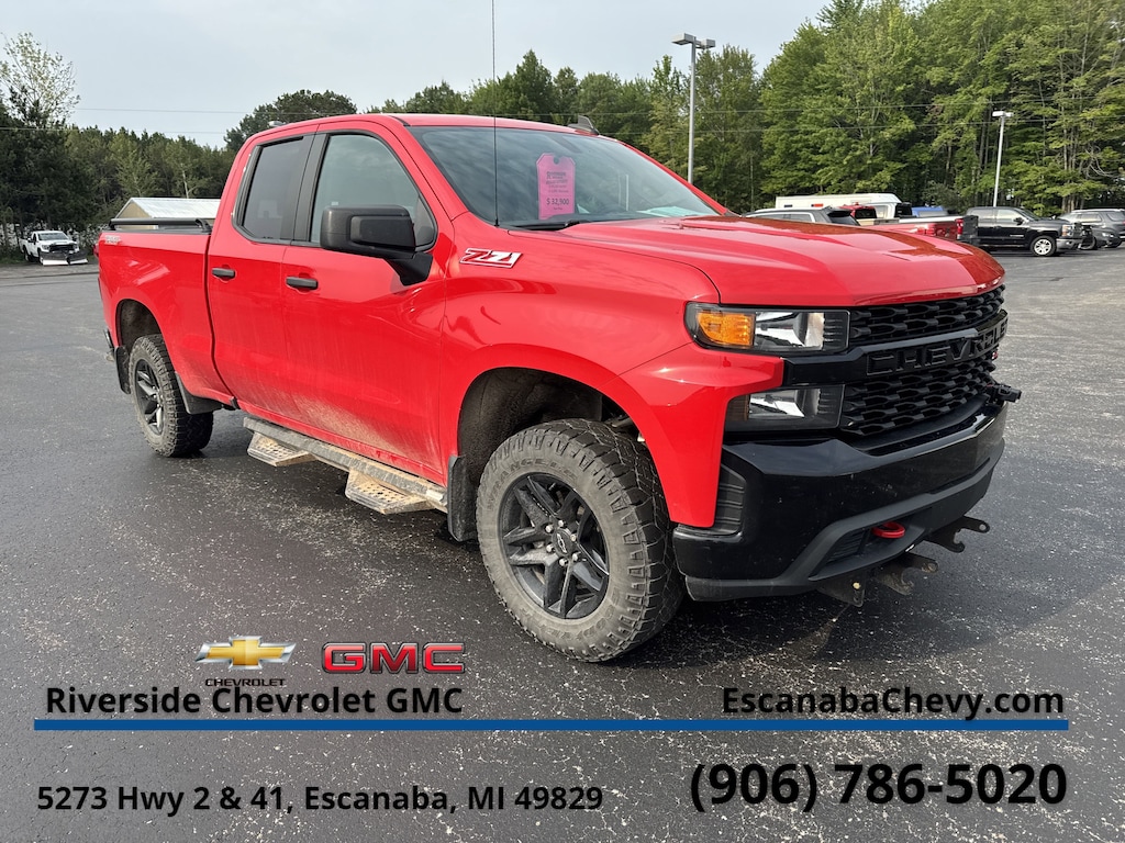 Certified 2020 Chevrolet Silverado 1500 Custom Trail Boss Truck