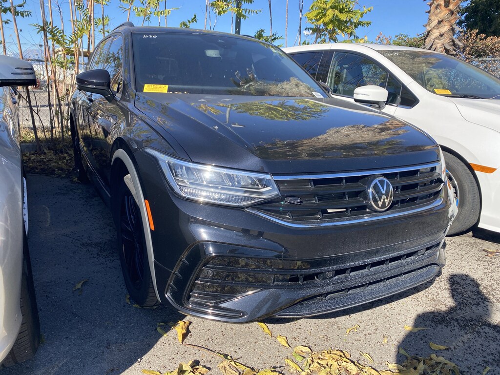 Used 2022 Volkswagen Tiguan 2.0T SE R-Line Black SUV