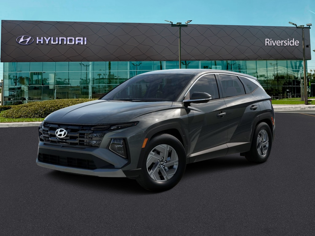 New 2026 Hyundai Tucson Hybrid Blue SUV