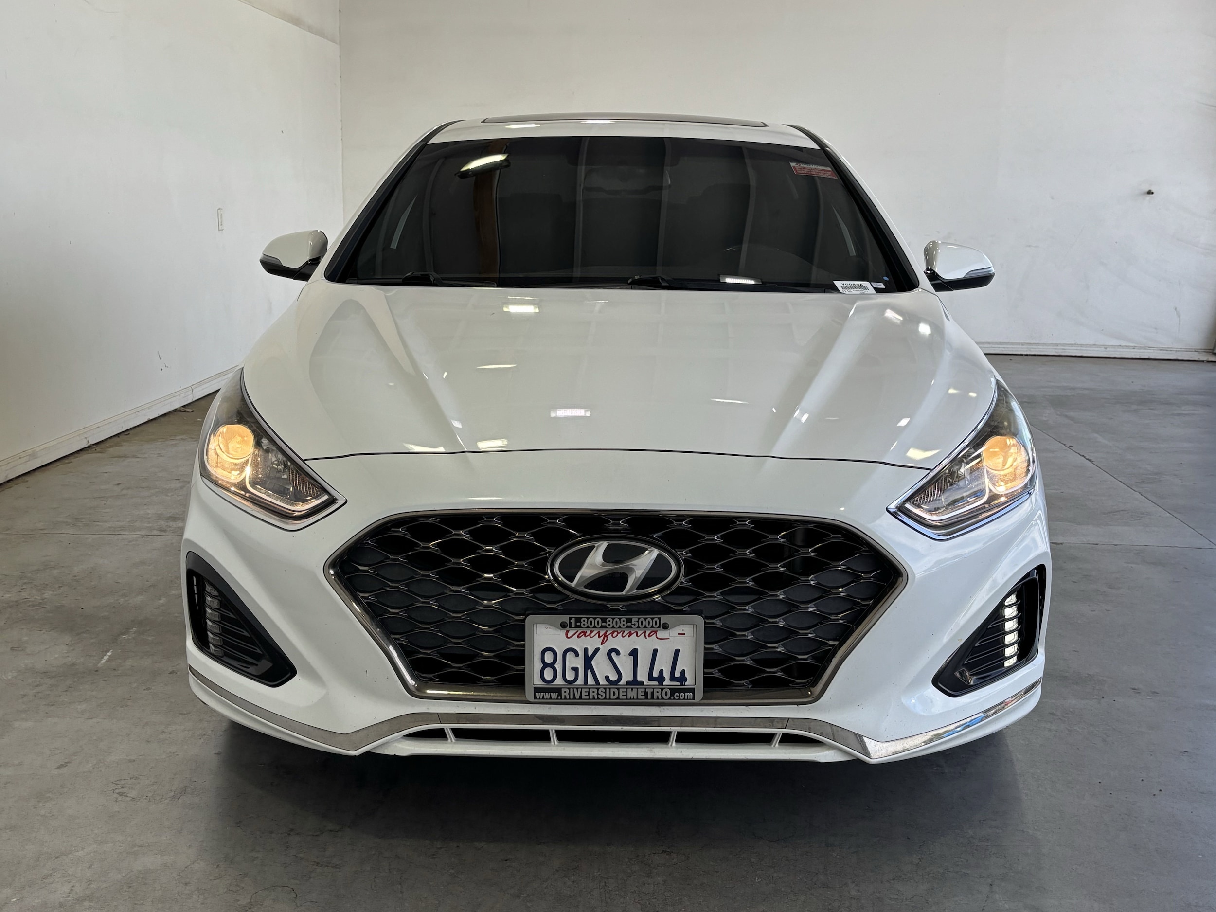Used 2019 Hyundai Sonata Sport with VIN 5NPE34AF1KH747913 for sale in Riverside, CA