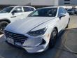 Certified 2023 Hyundai Sonata Hybrid Blue Sedan