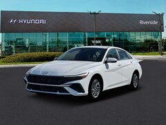 2026 Hyundai Elantra Hybrid Blue Sedan