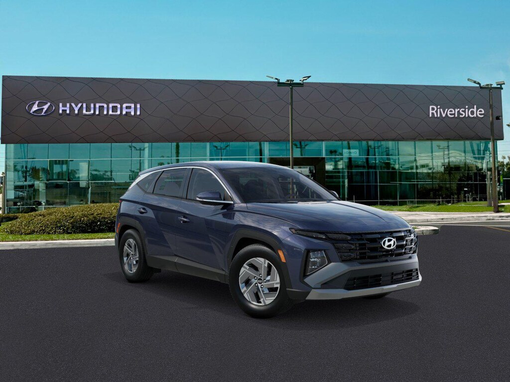 New 2026 Hyundai Tucson Hybrid Blue SUV