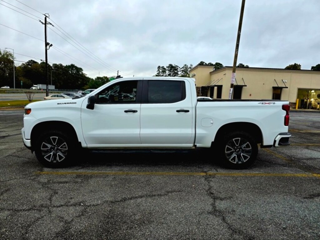 Certified 2021 Chevrolet Silverado 1500 Custom Truck Crew Cab